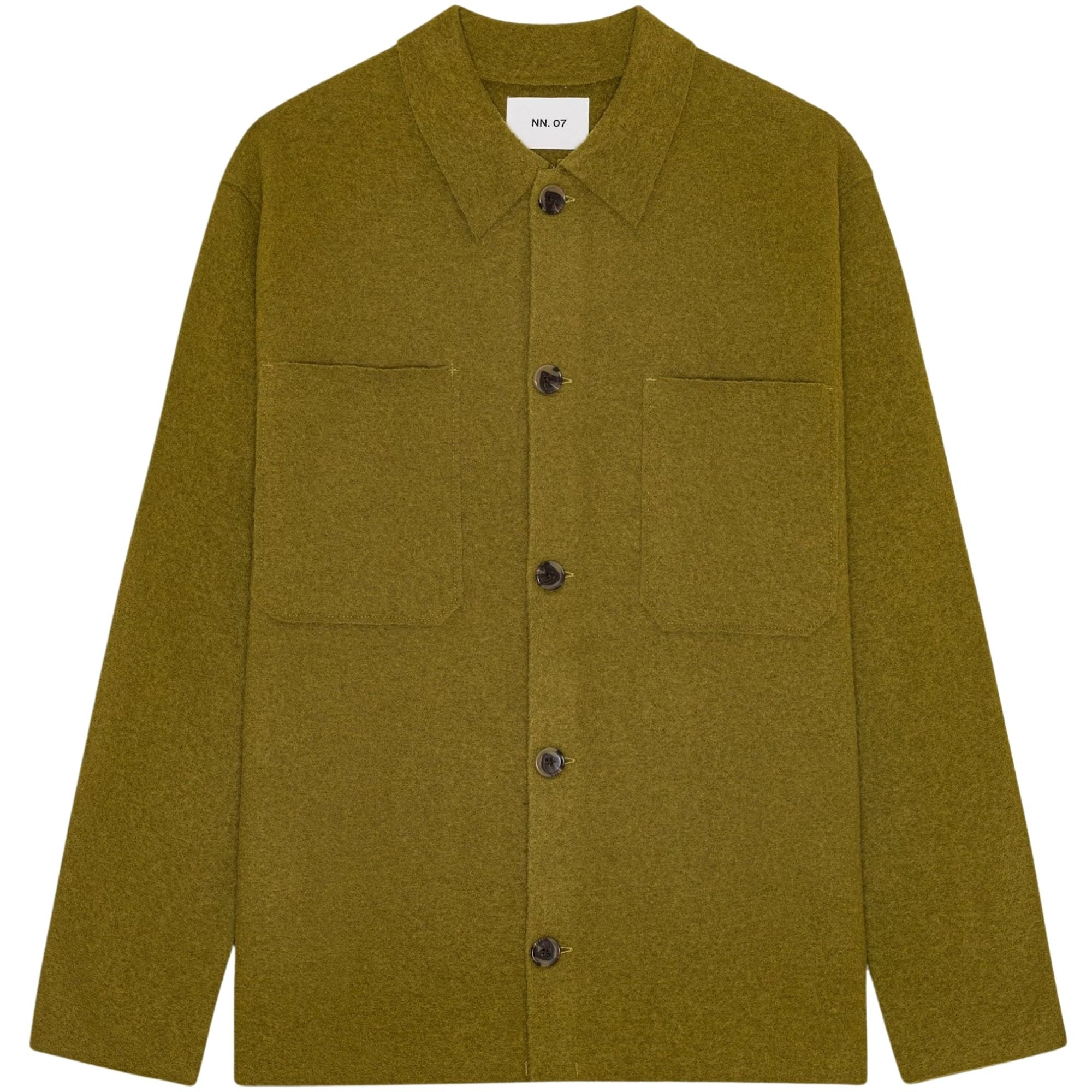 NN07 Jonas Boiled Wool Overshirt - Firene