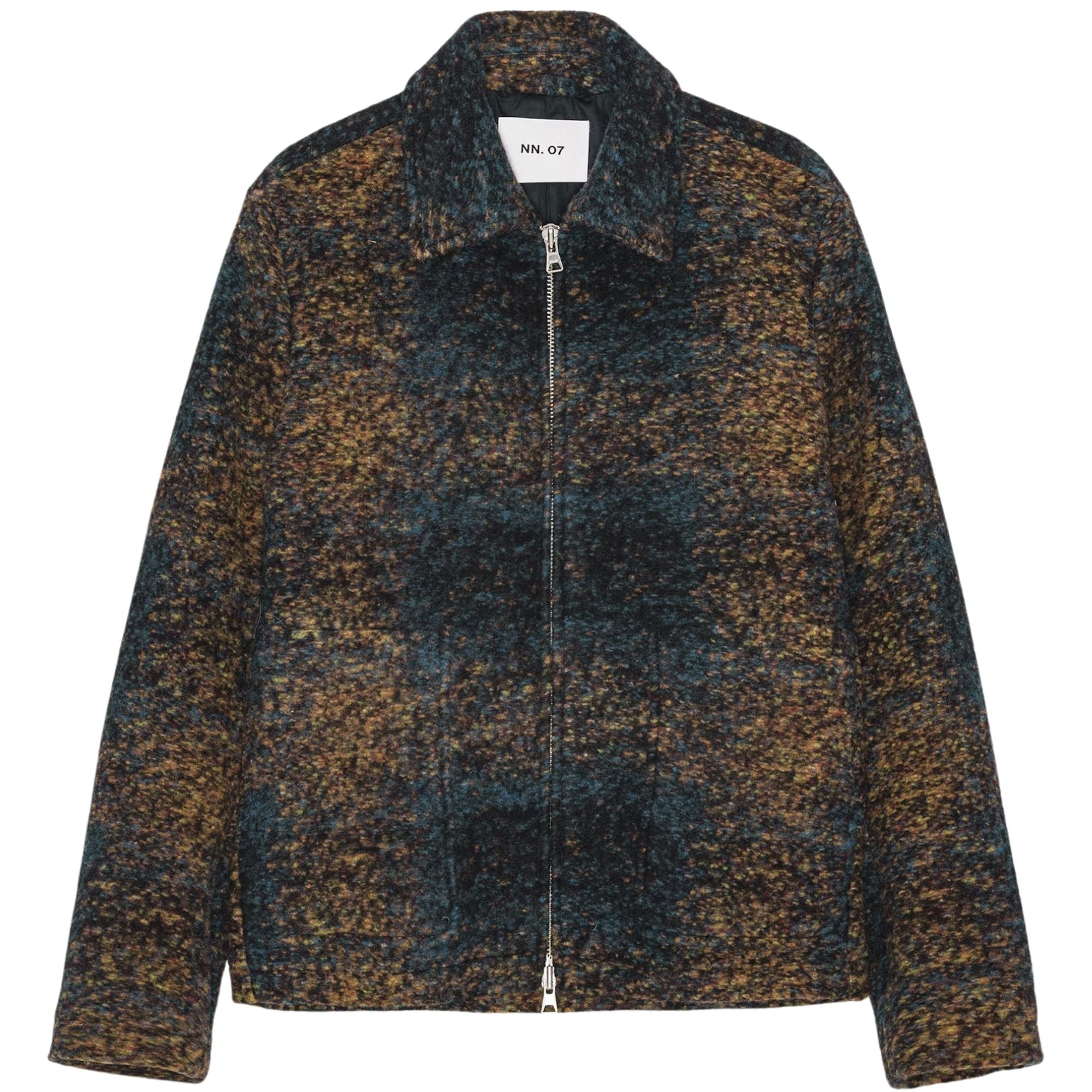 Gael Jacquard Jacket - Blue Multi