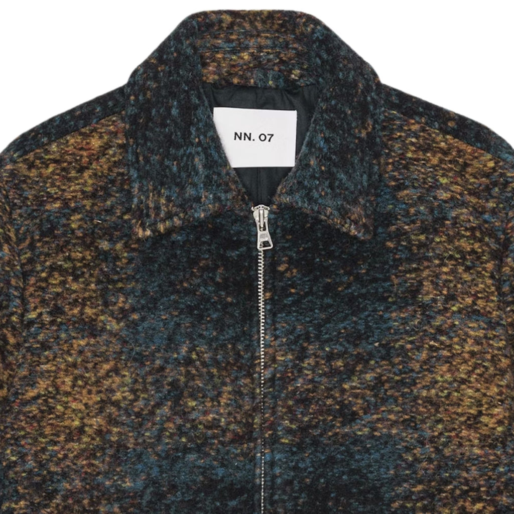 Gael Jacquard Jacket - Blue Multi
