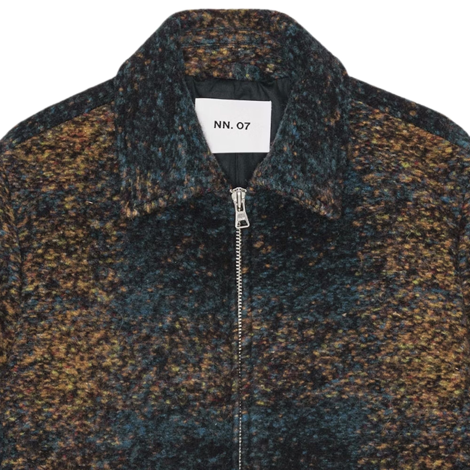 Gael Jacquard Jacket - Blue Multi