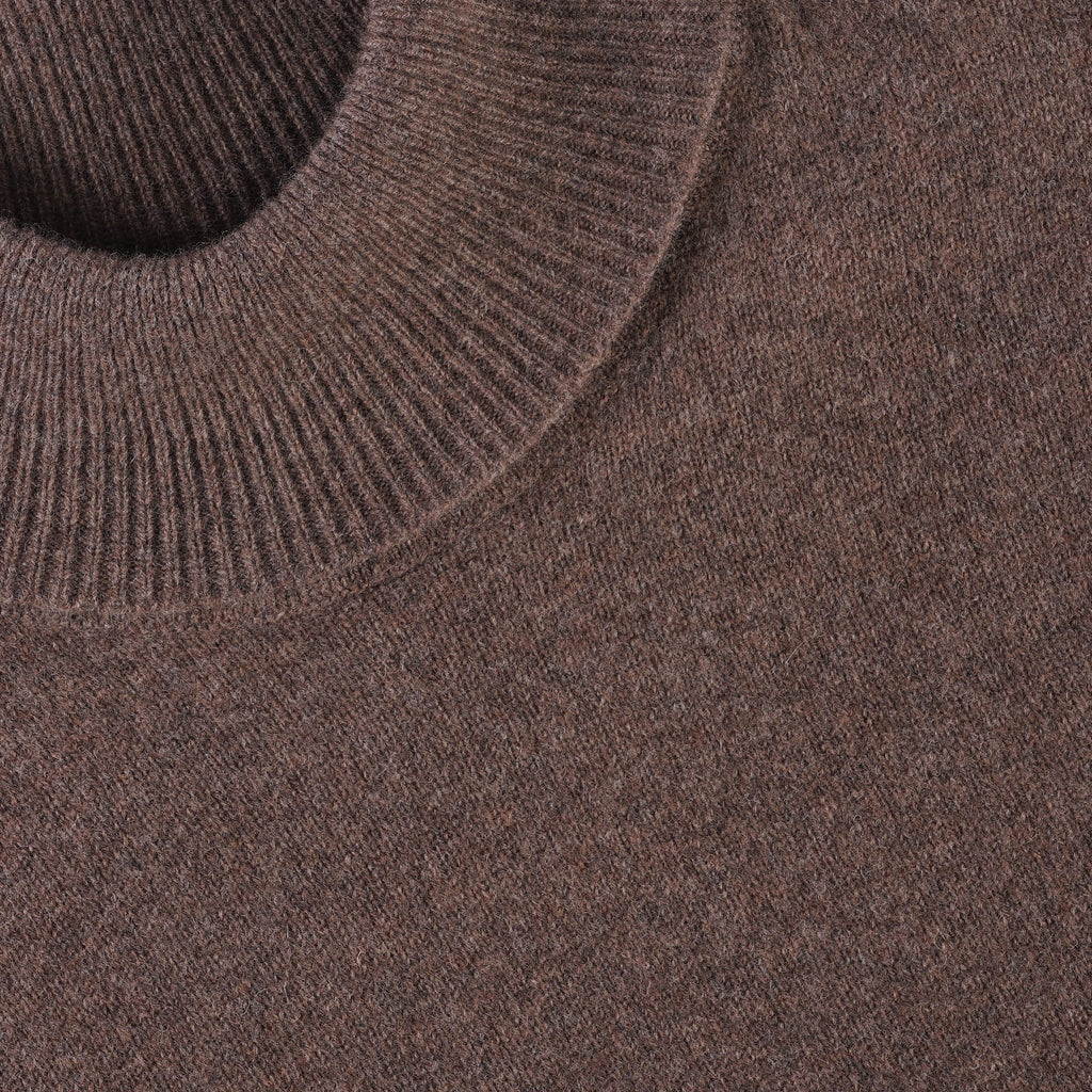 Pittari Wye Turtle Neck Jumper - Tobacco