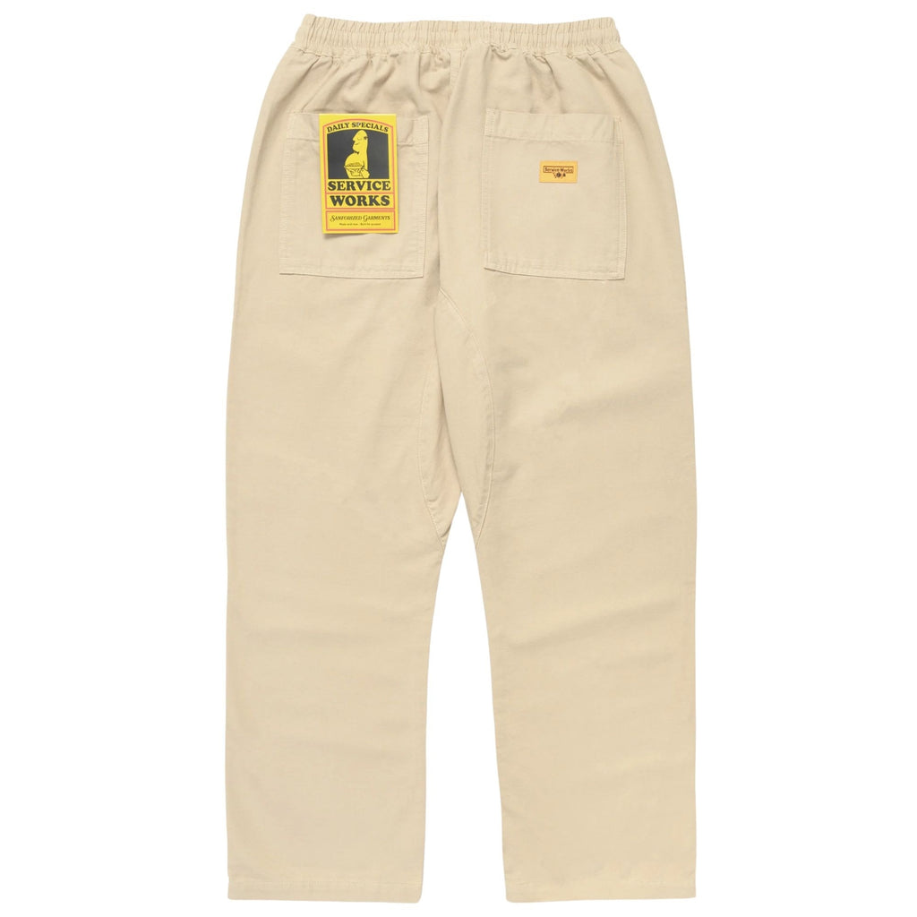 Service Works Classic Chef Pants - Pale Khaki