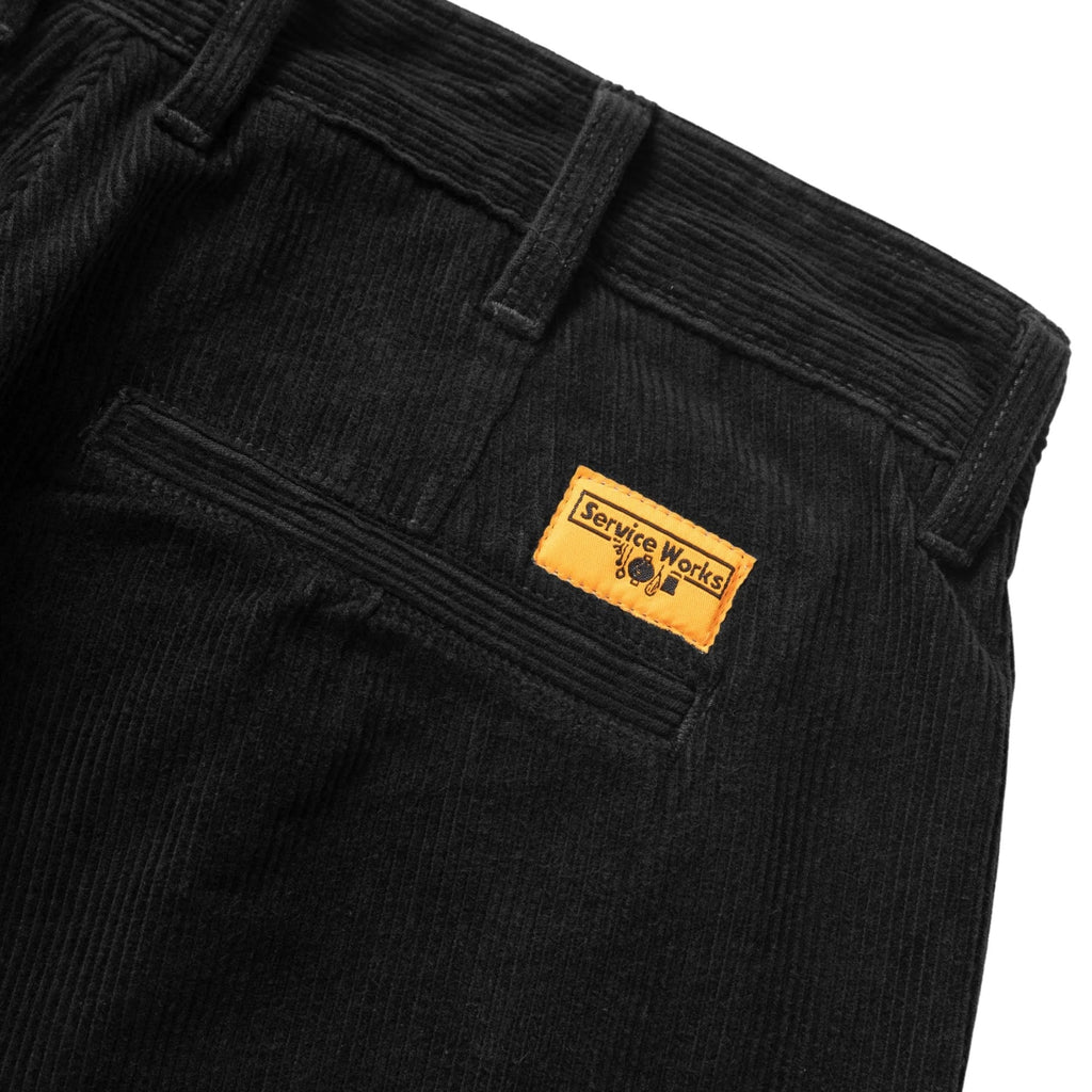 Service Works Corduroy Part Timer Pant - Black