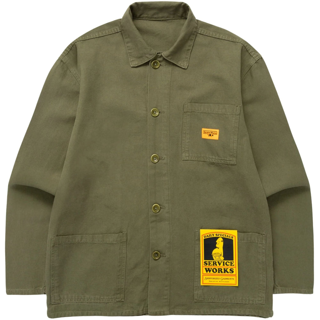 Service Works Classic Chore Shirt - Olive