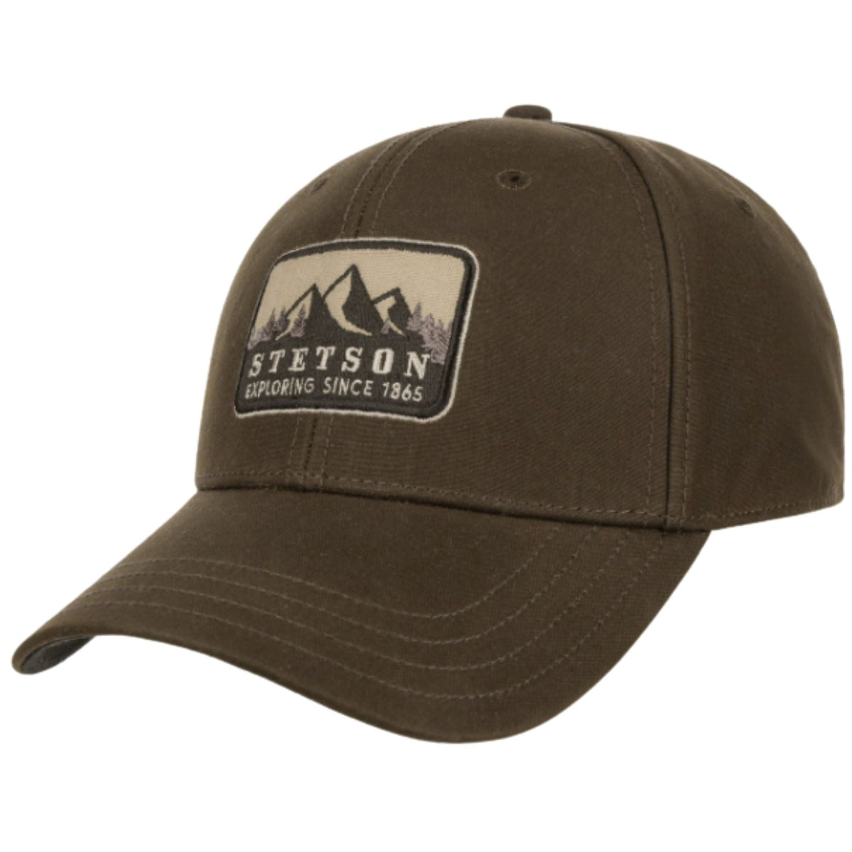 Stetson Hats Exploring Since 1865 Cap - Dark Brown