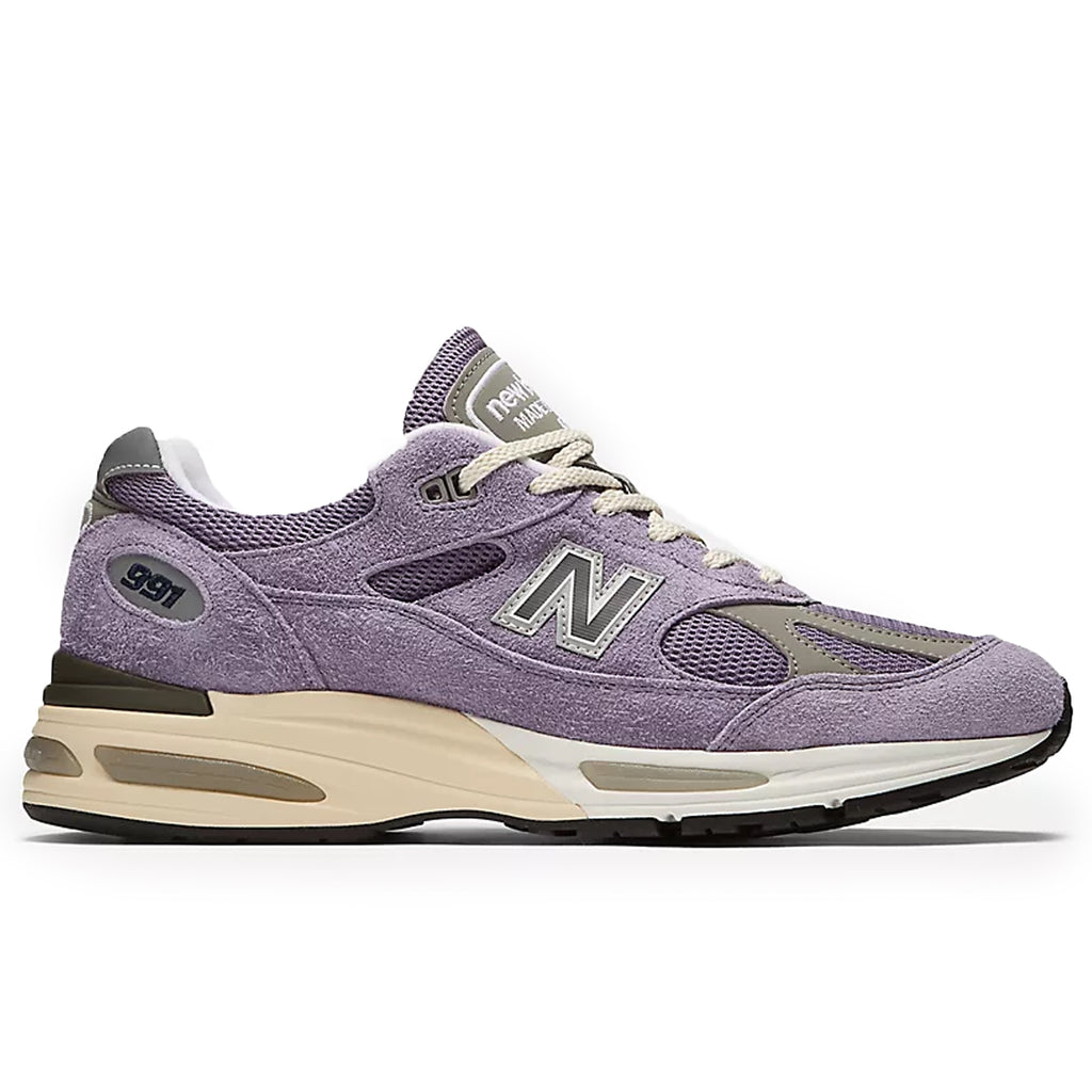 New Balance Made In UK 991v2 Grounded Pastels Shoes - Purple