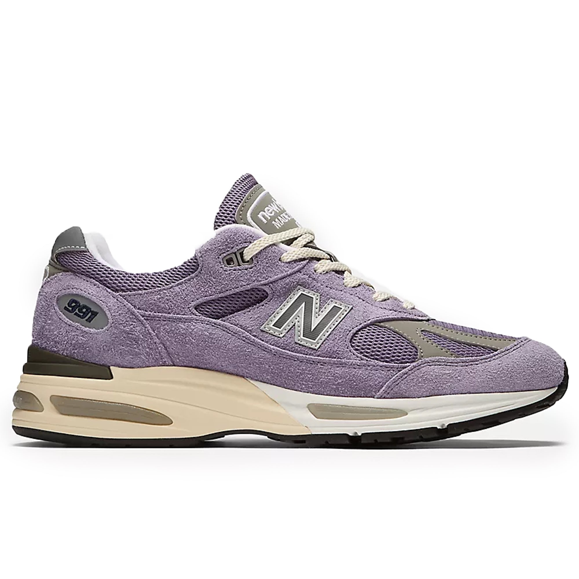 New Balance Made In UK 991v2 Grounded Pastels Shoes - Purple