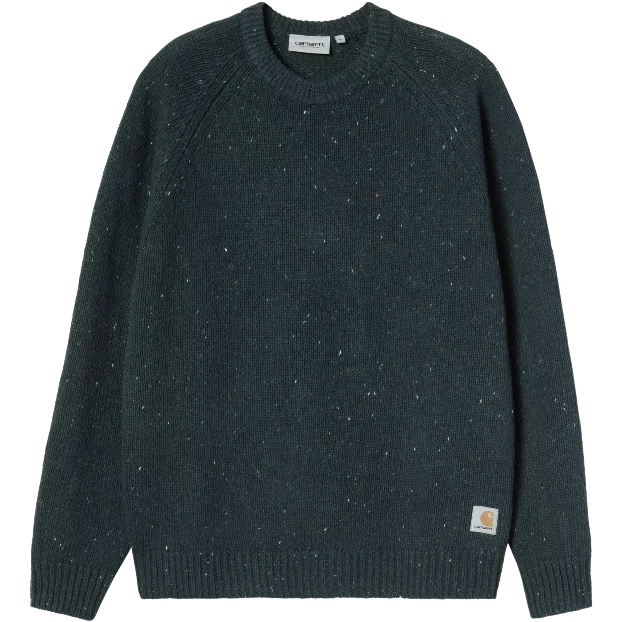 Carhartt WIP Anglistic Sweater - Deep Lagoon