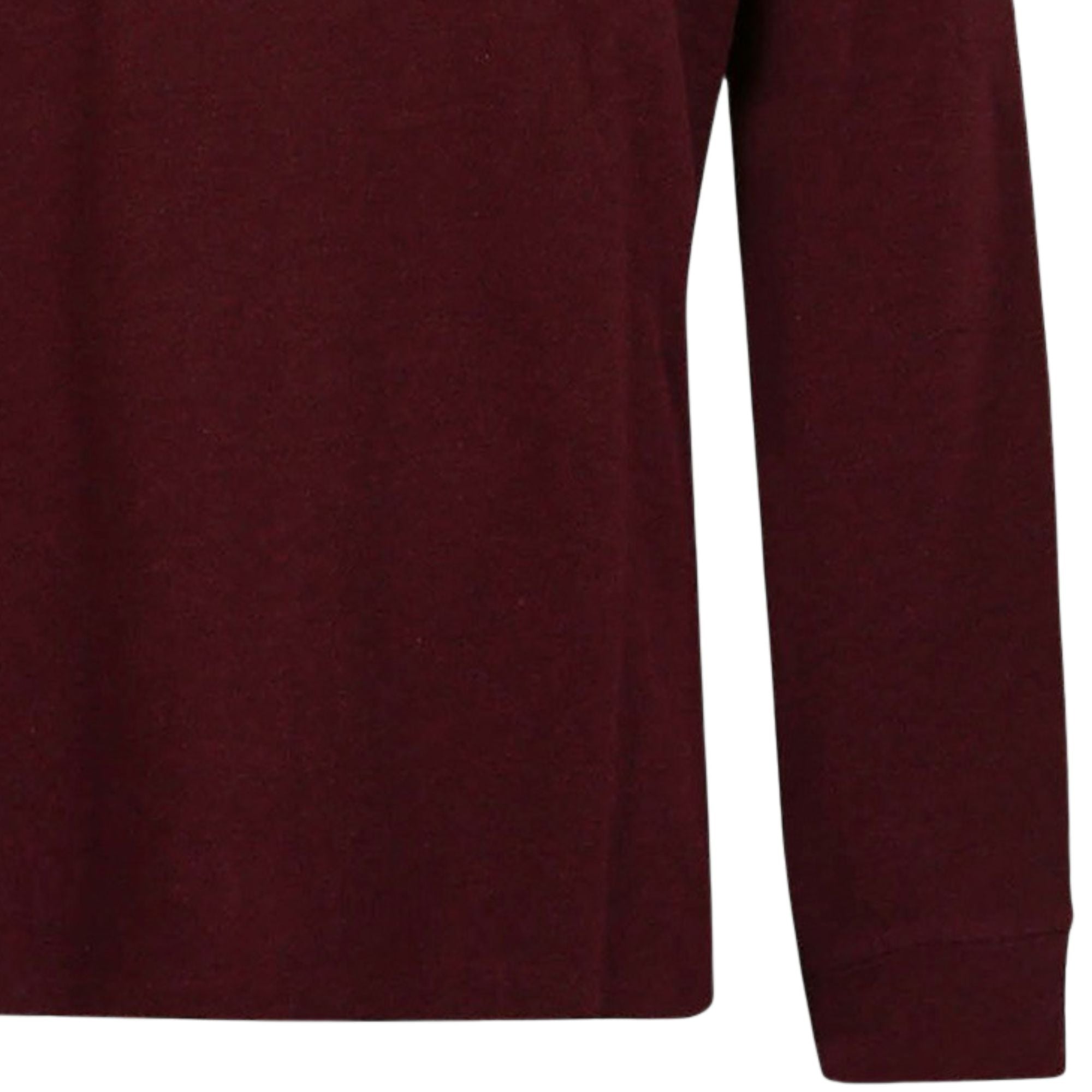 Polo Ralph Lauren Long Sleeve Polo Shirt - Dark Red