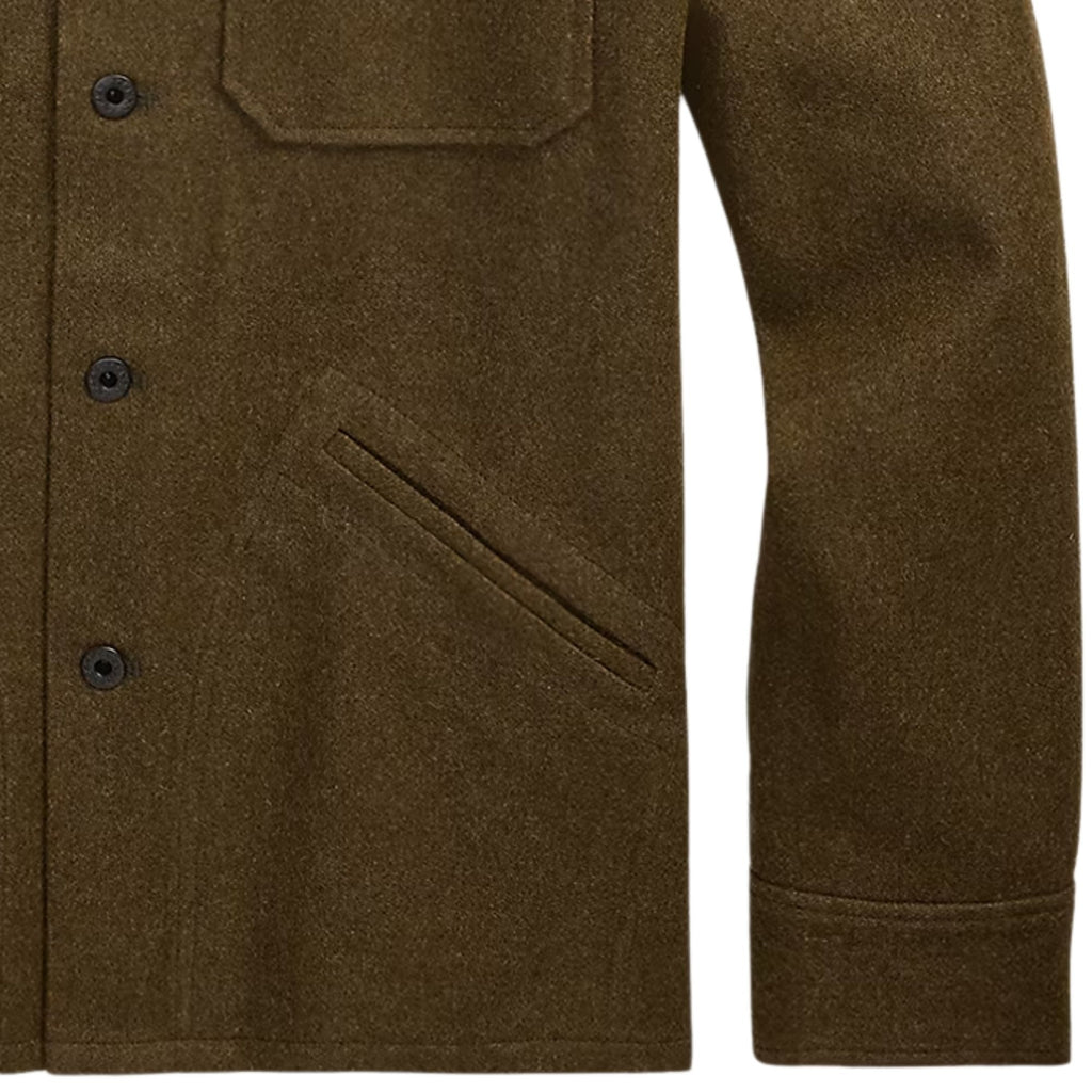 RRL by Ralph Lauren Wool-Blend Overshirt - Brown