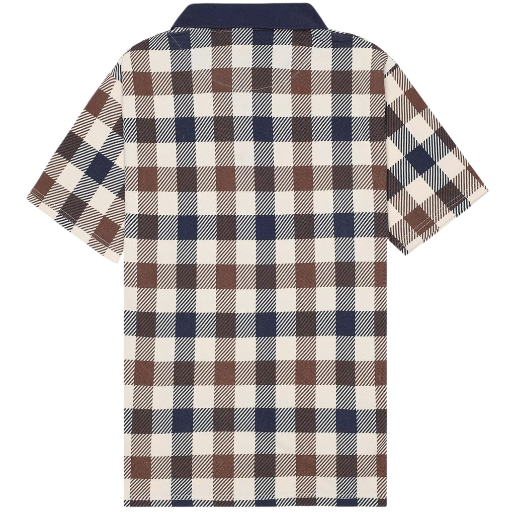 Aquascutum Macro Iconic Polo Shirt - Navy