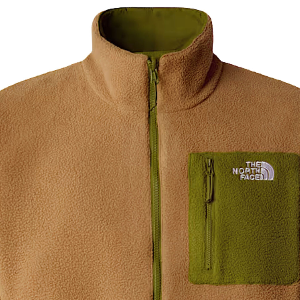 The North Face Yumiori Reversible Fleece Jacket - Forest