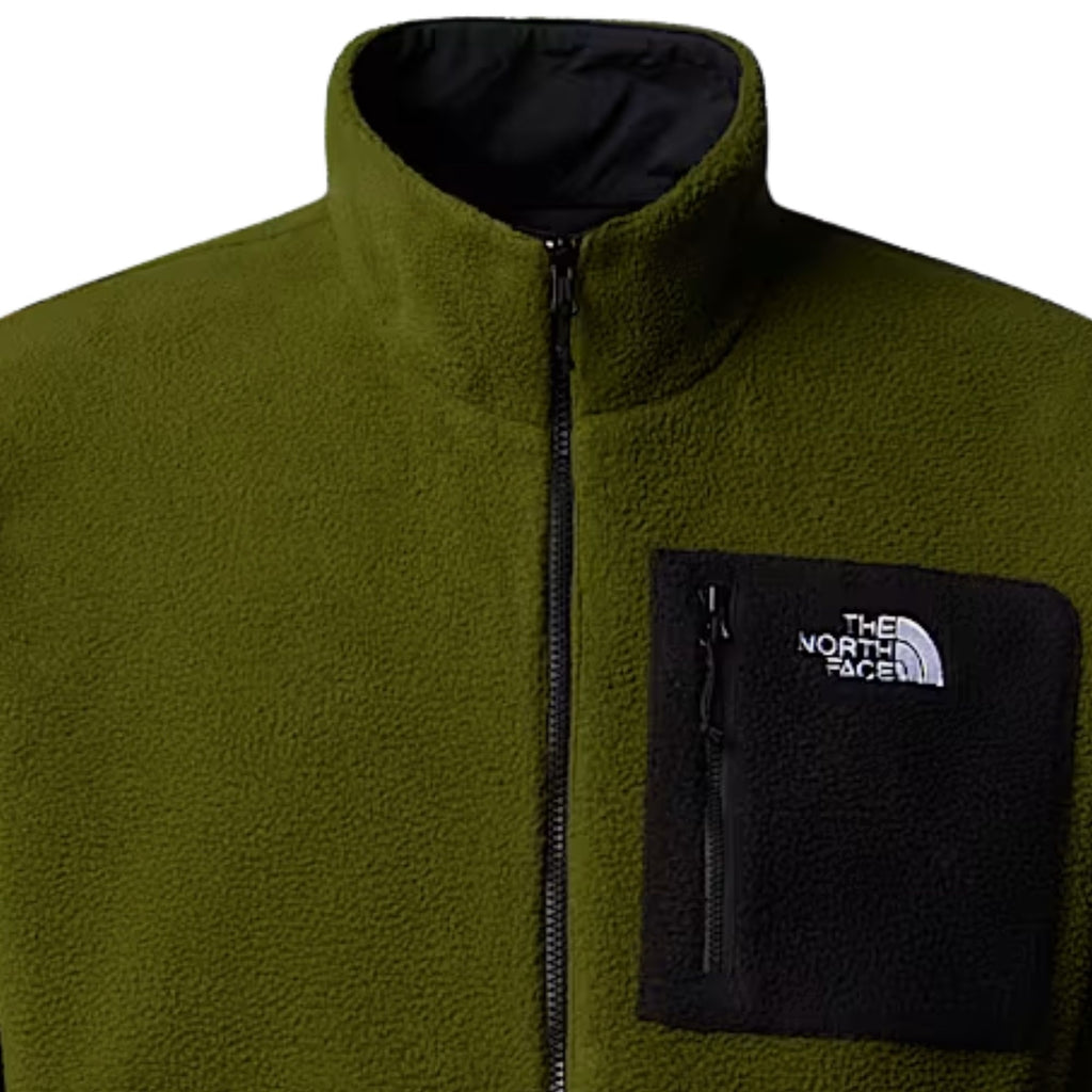 The North Face Yumiori Reversible Fleece Jacket - Black