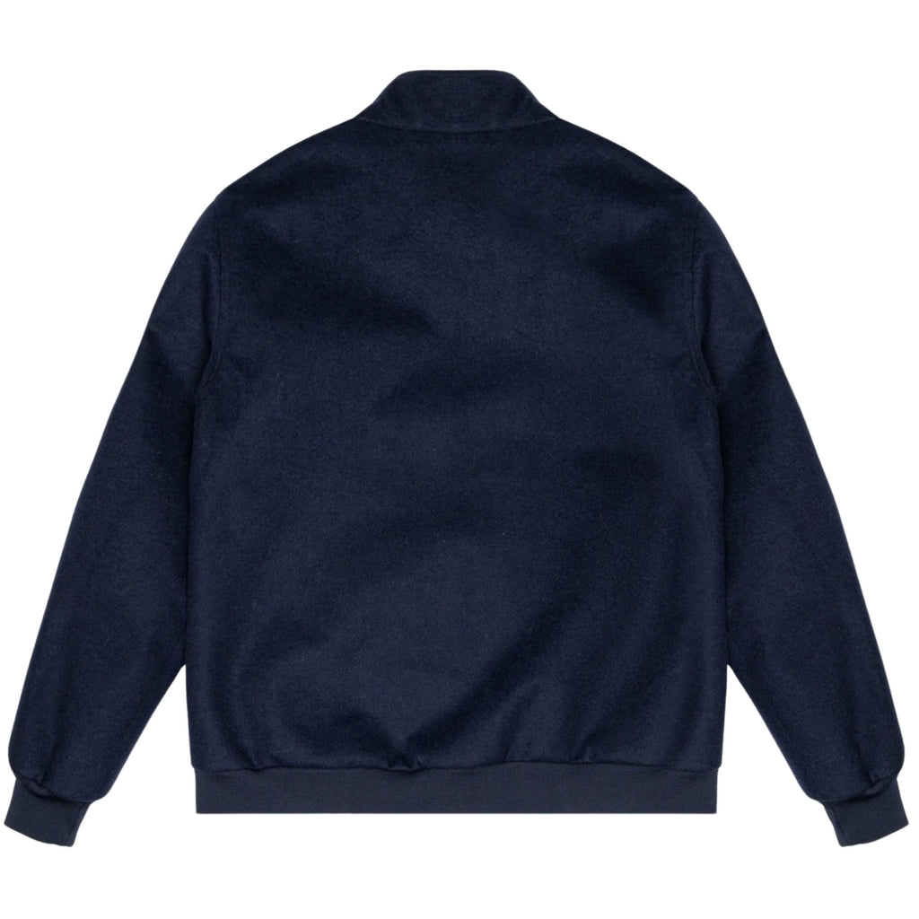 Aquascutum Wool Harrington Jacket - Navy
