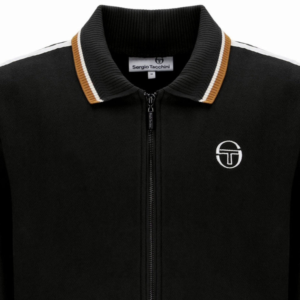 Sergio Tacchini Giorno Track Top - Black