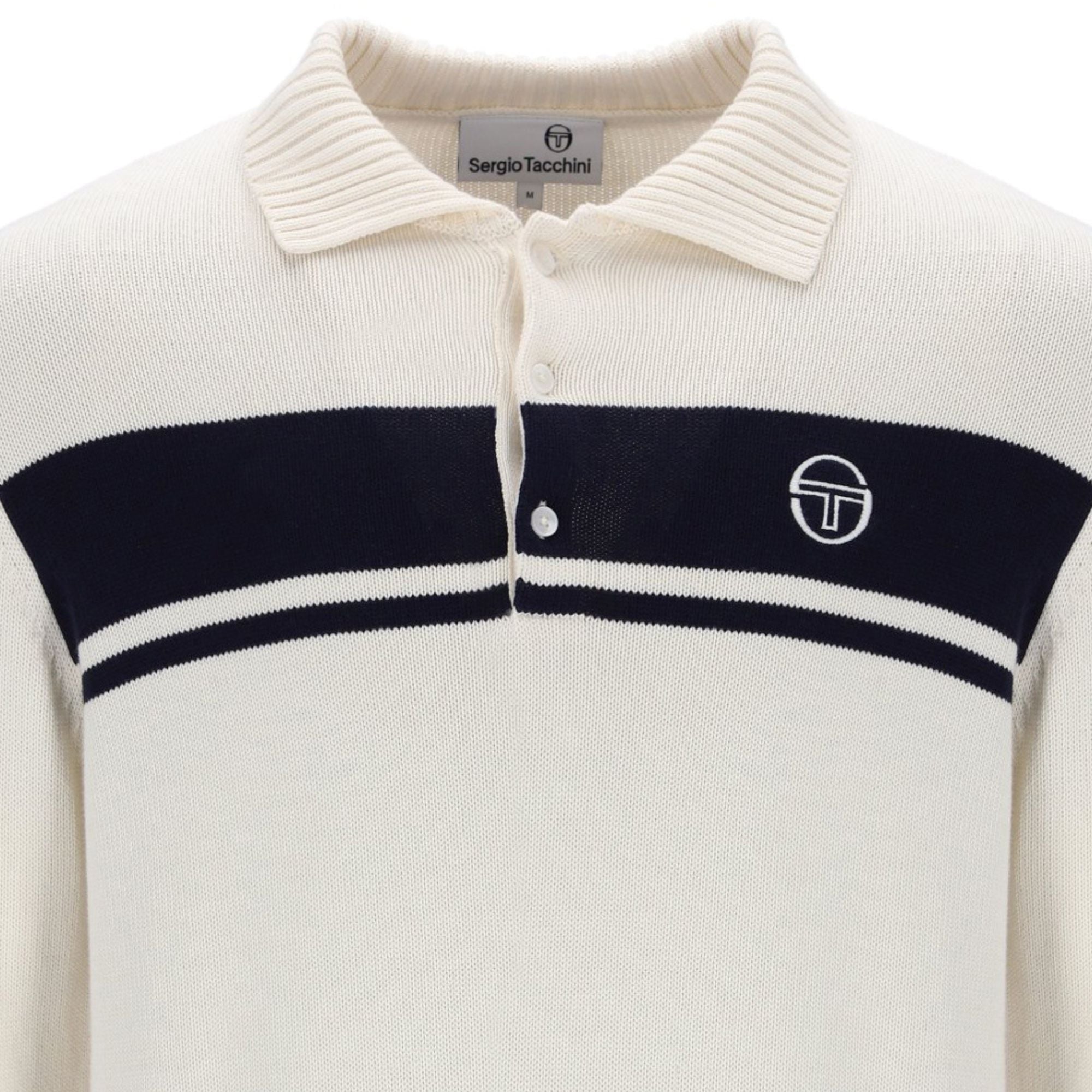 Damarindo Knitted Polo - Gardenia