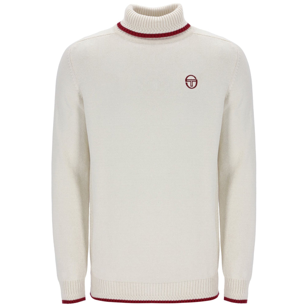 Sergio Tacchini Caruso Roll Neck Top - Gardenia