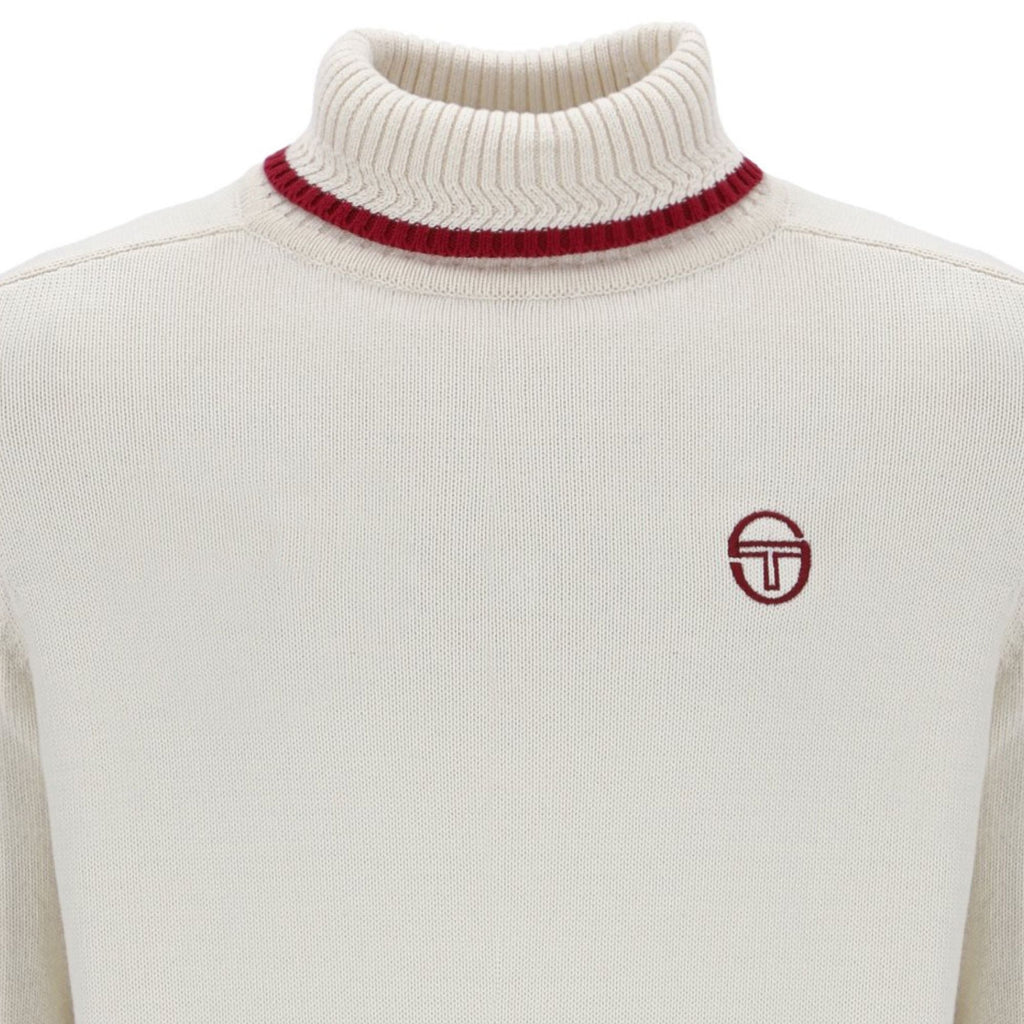 Sergio Tacchini Caruso Roll Neck Top - Gardenia