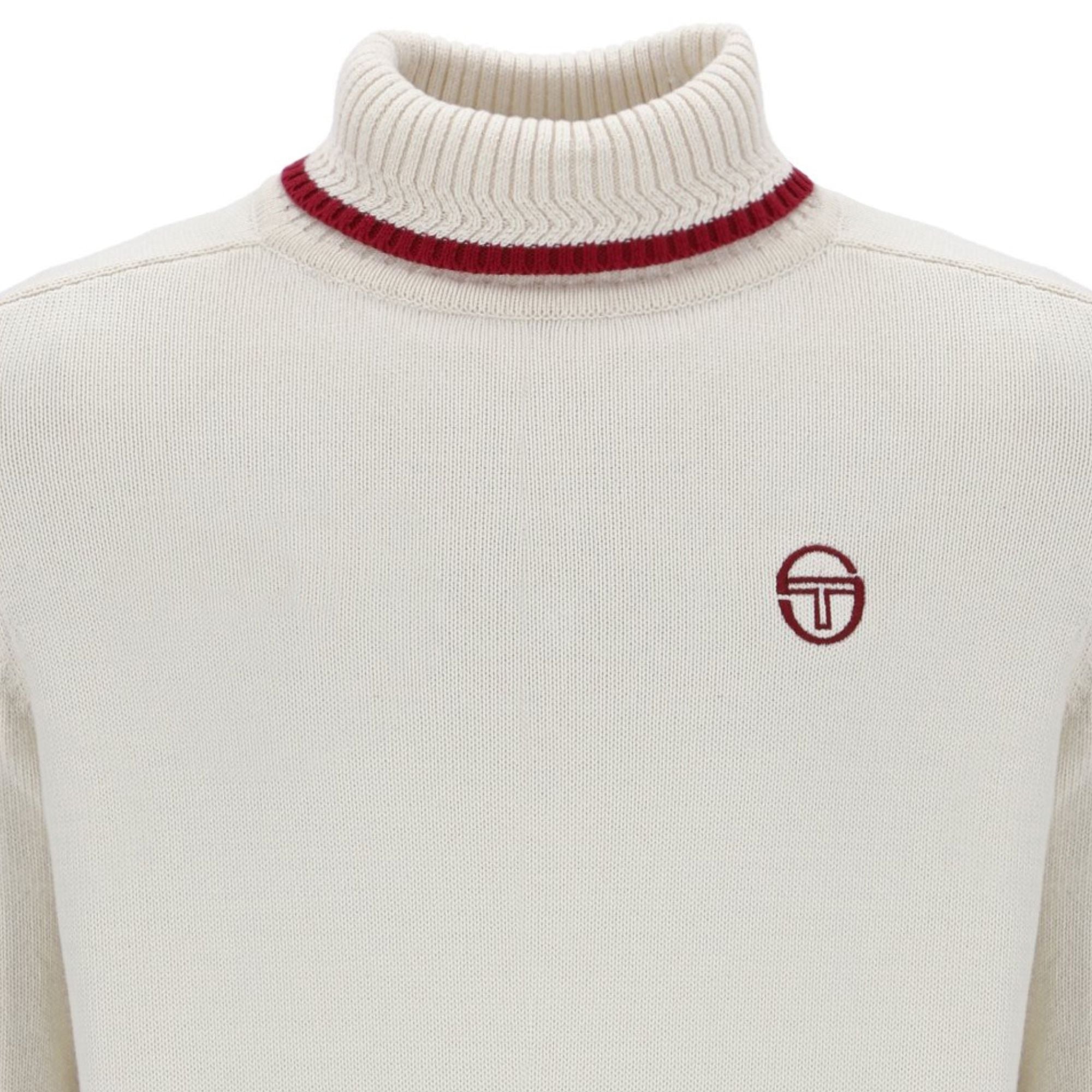 Sergio Tacchini Caruso Roll Neck Top - Gardenia