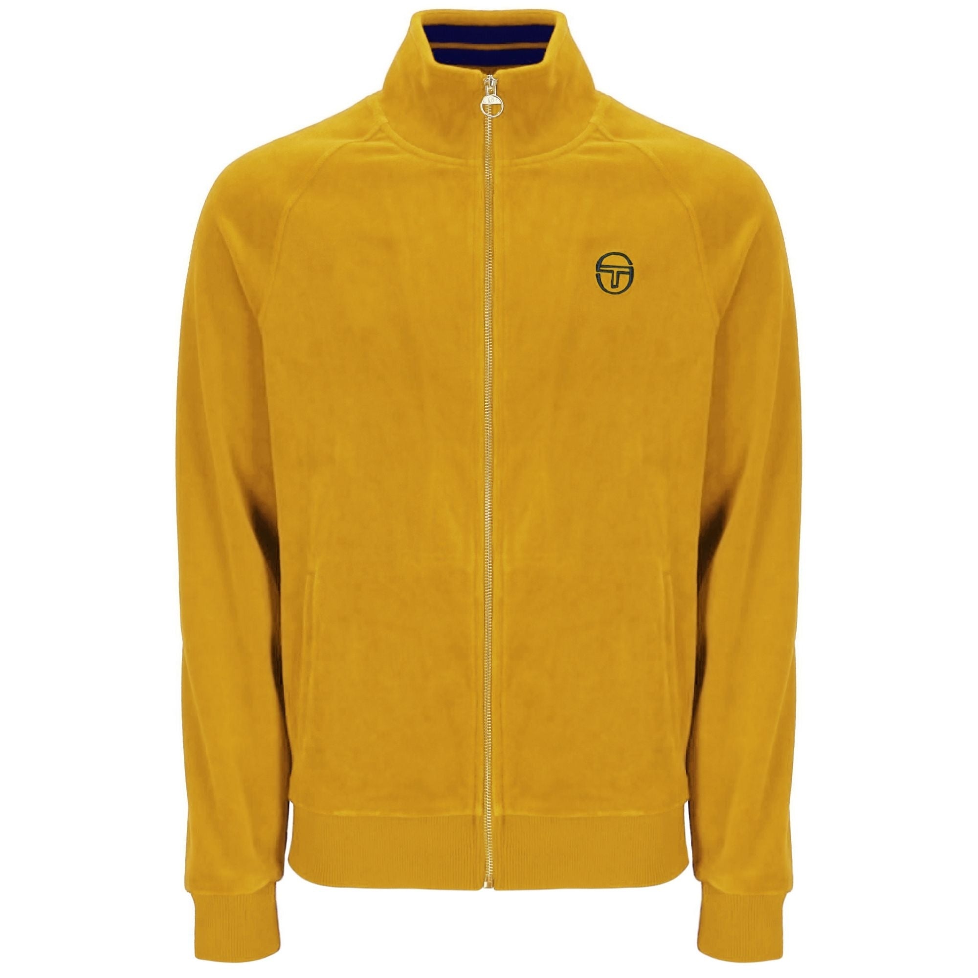 Sergio Tacchini Court Velour Track Top - Arrowwood