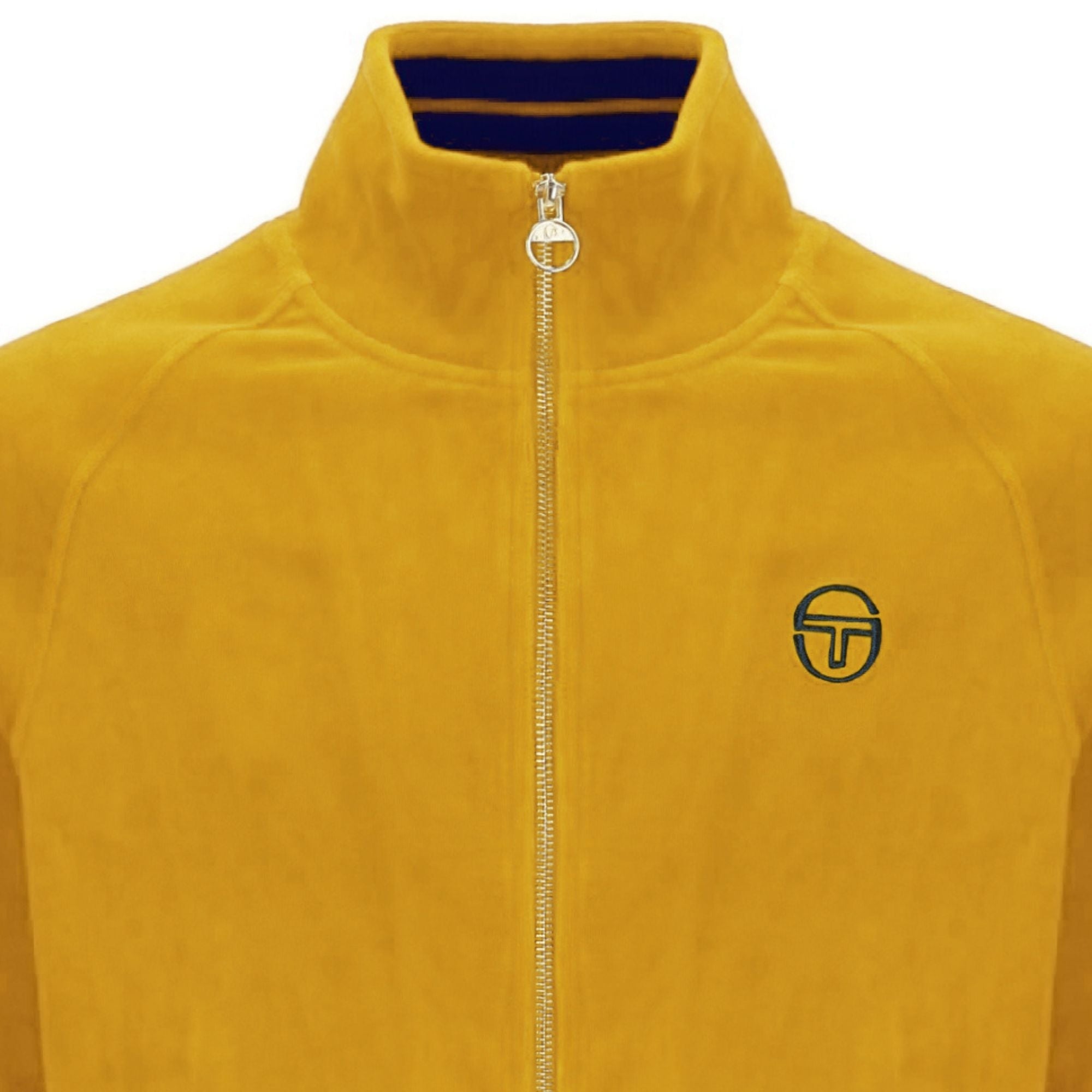 Sergio Tacchini Court Velour Track Top - Arrowwood