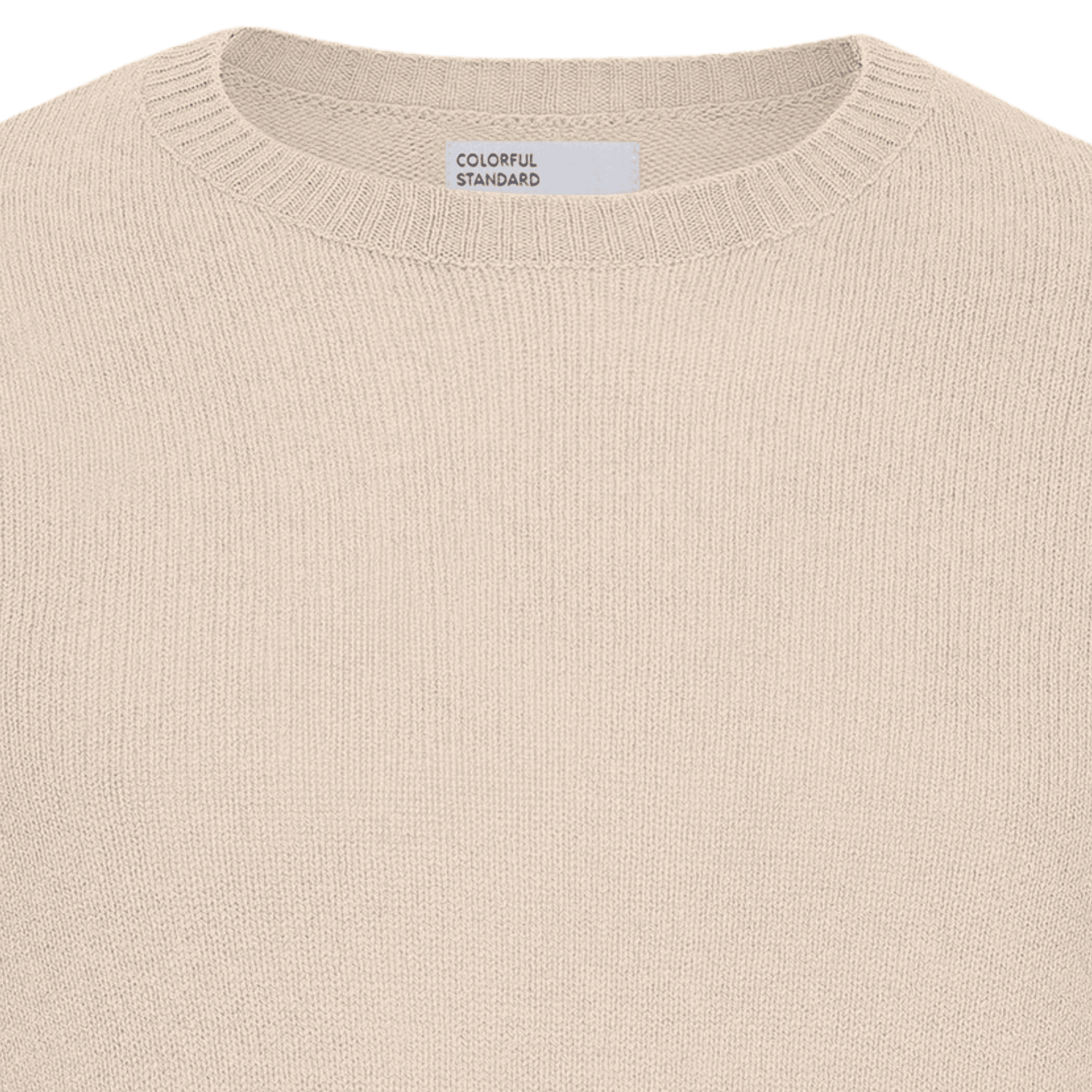 Colorful Standard Classic Merino Wool Crew - Ivory White
