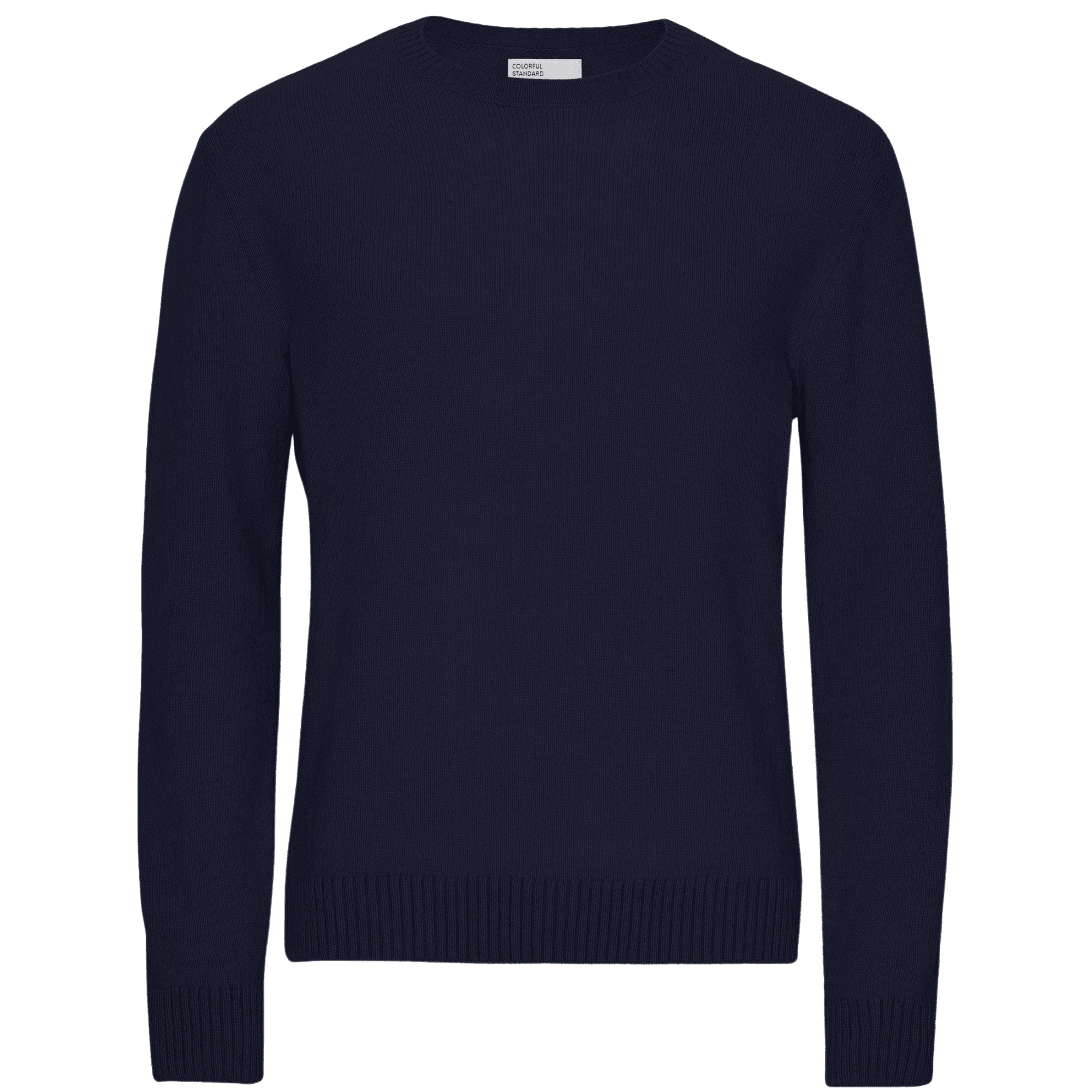 Classic Merino Wool Crew - Navy Blue