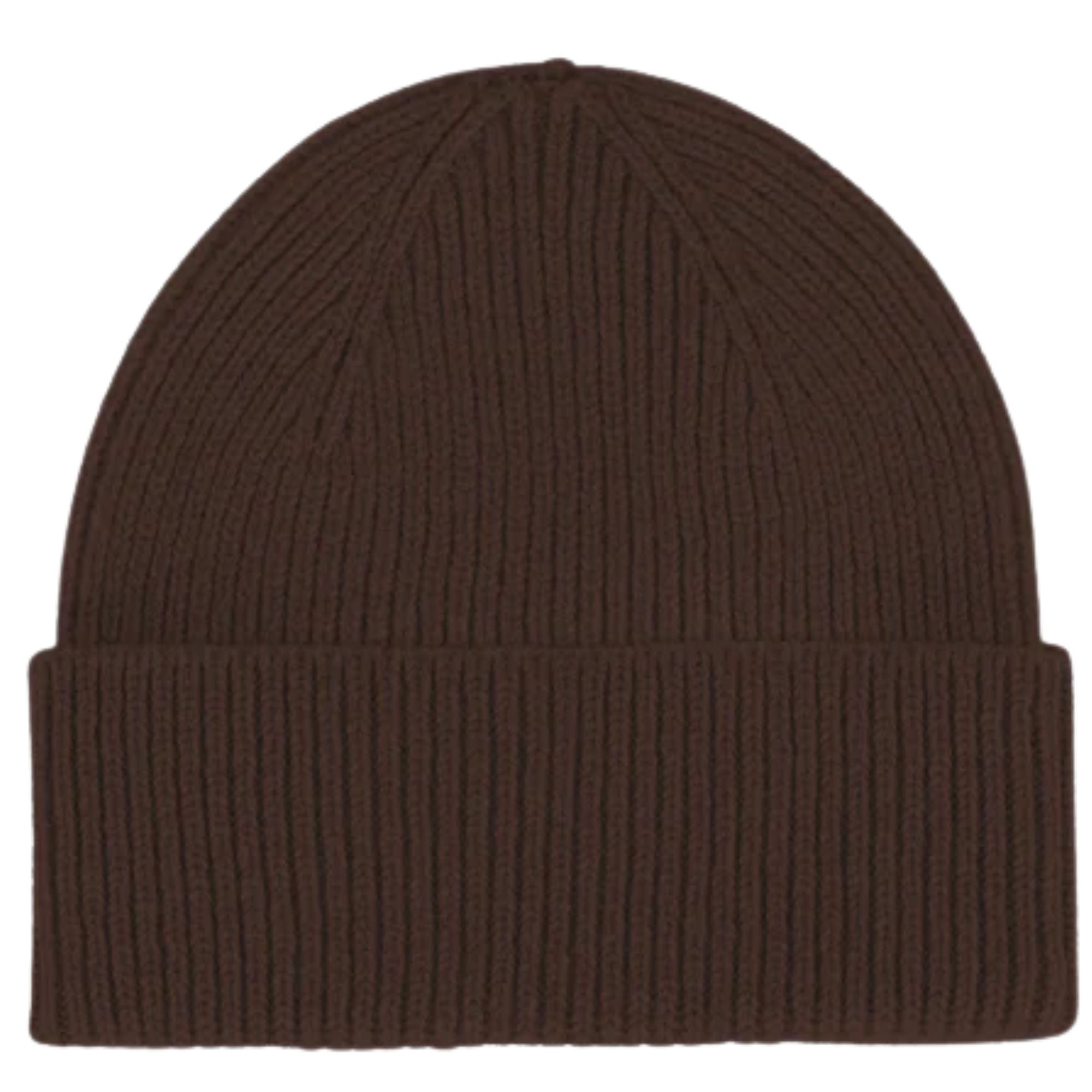 Colorful Standard Merino Wool Beanie - Coffee Brown