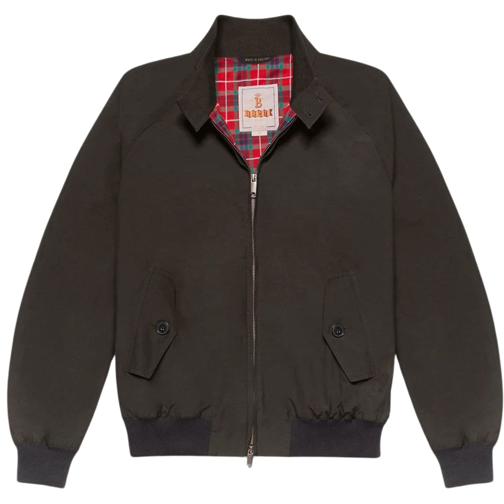Baracuta G9 Harrington Jacket - Slate Black