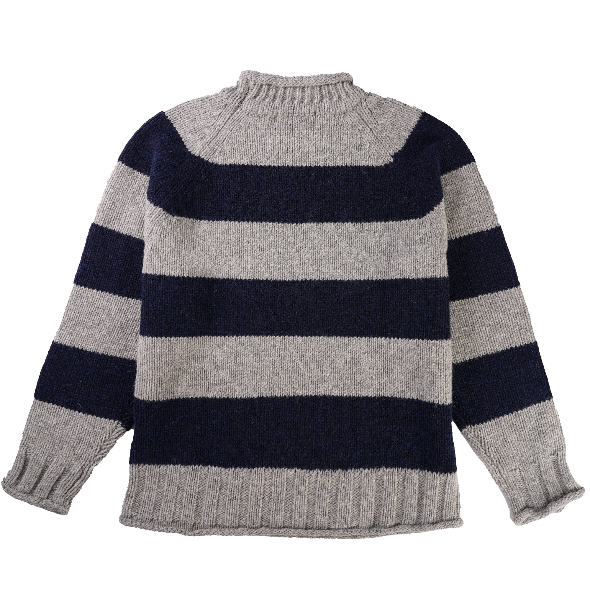 Pittari Hoops Knit Jumper - Grey/Navy