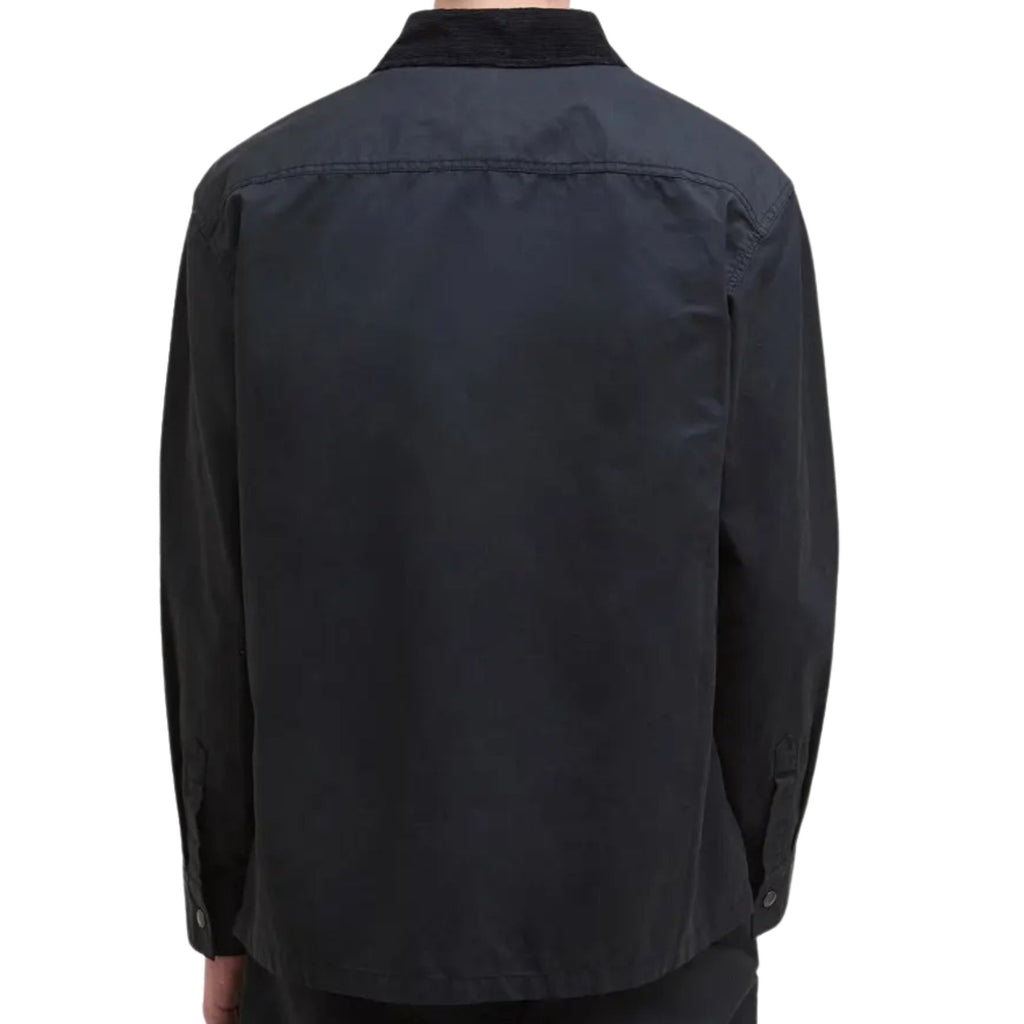 Barbour Silverbay Oversized Twill Overshirt - Black