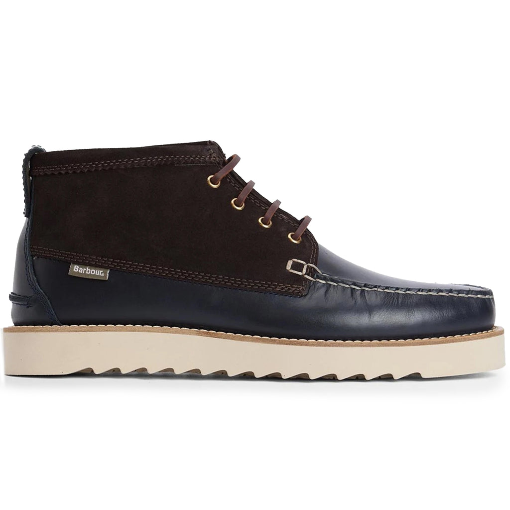 Barbour Hadston Chukka Boots - Navy