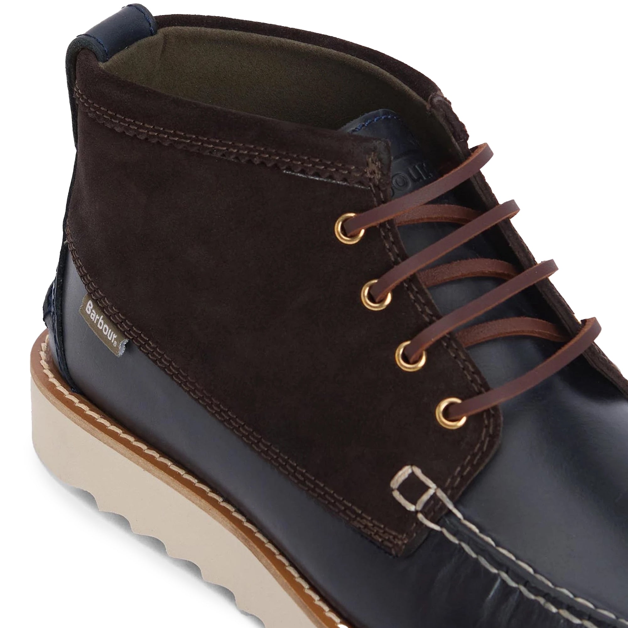 Barbour Hadston Chukka Boots - Navy