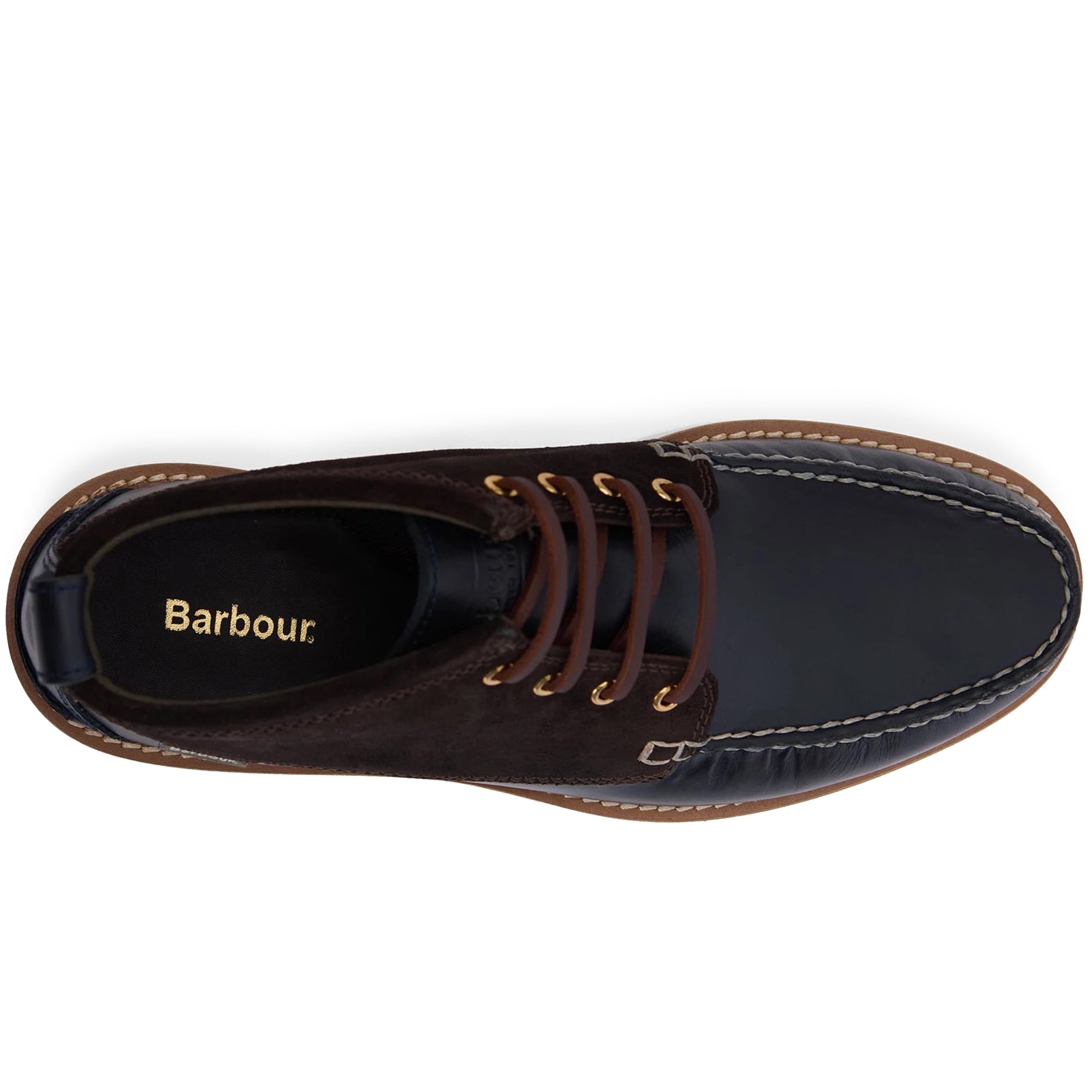 Barbour Hadston Chukka Boots - Navy