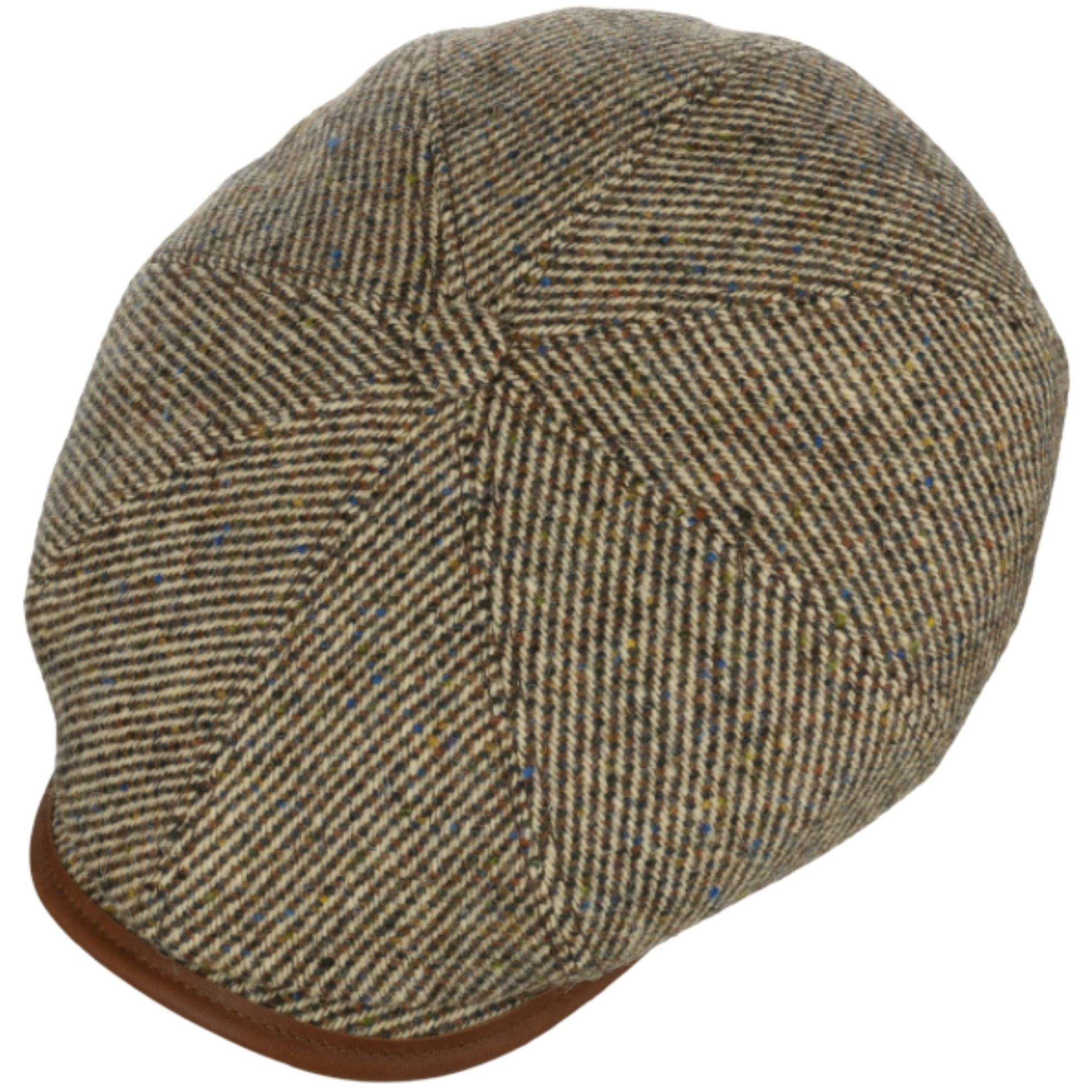 Stetson Hats Hatteras Lifton Flat Cap - Brown