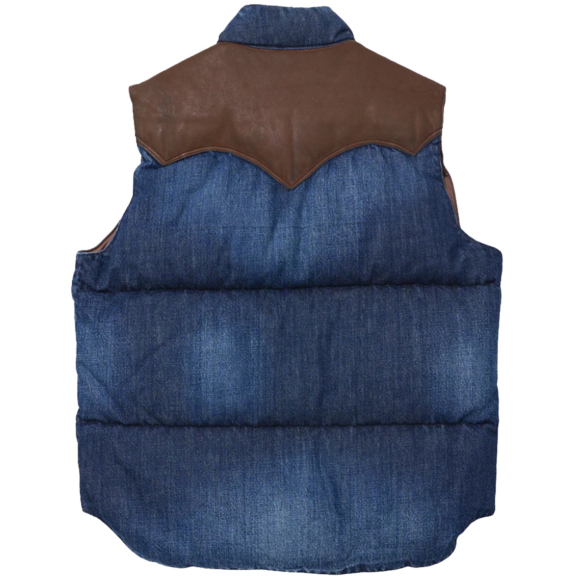 Down Vest Denim - Indigo