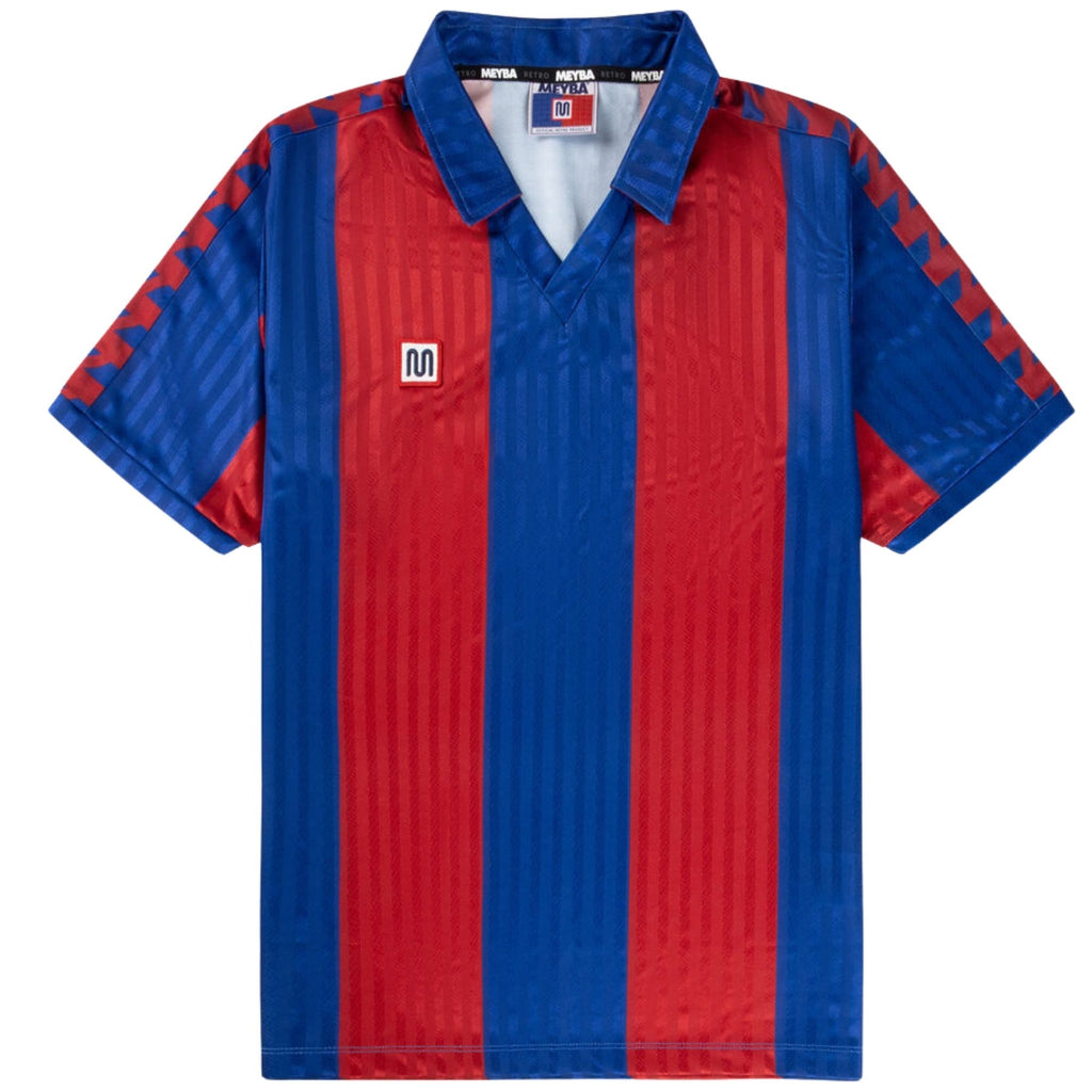 Meyba Blaugrana Home 89-91 Jersey - Navy/Red
