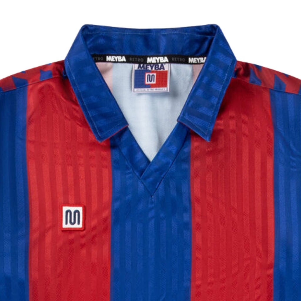 Meyba Blaugrana Home 89-91 Jersey - Navy/Red
