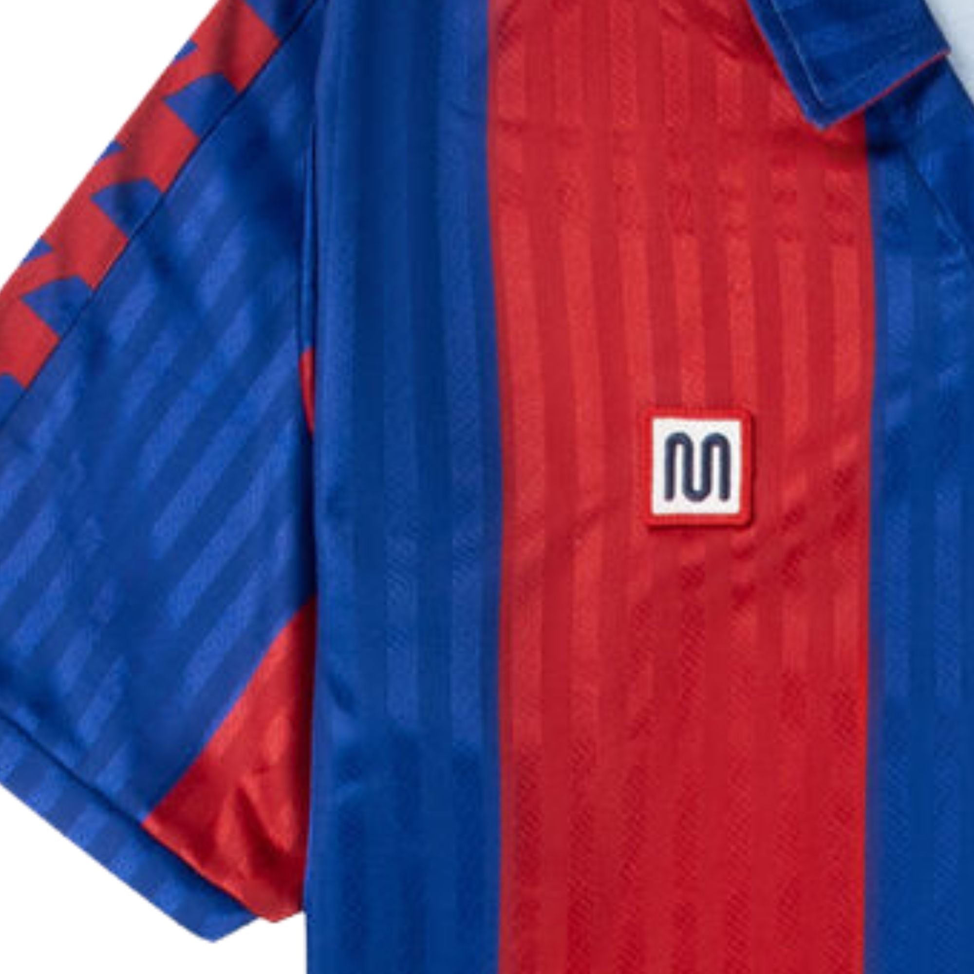 Meyba Blaugrana Home 89-91 Jersey - Navy/Red