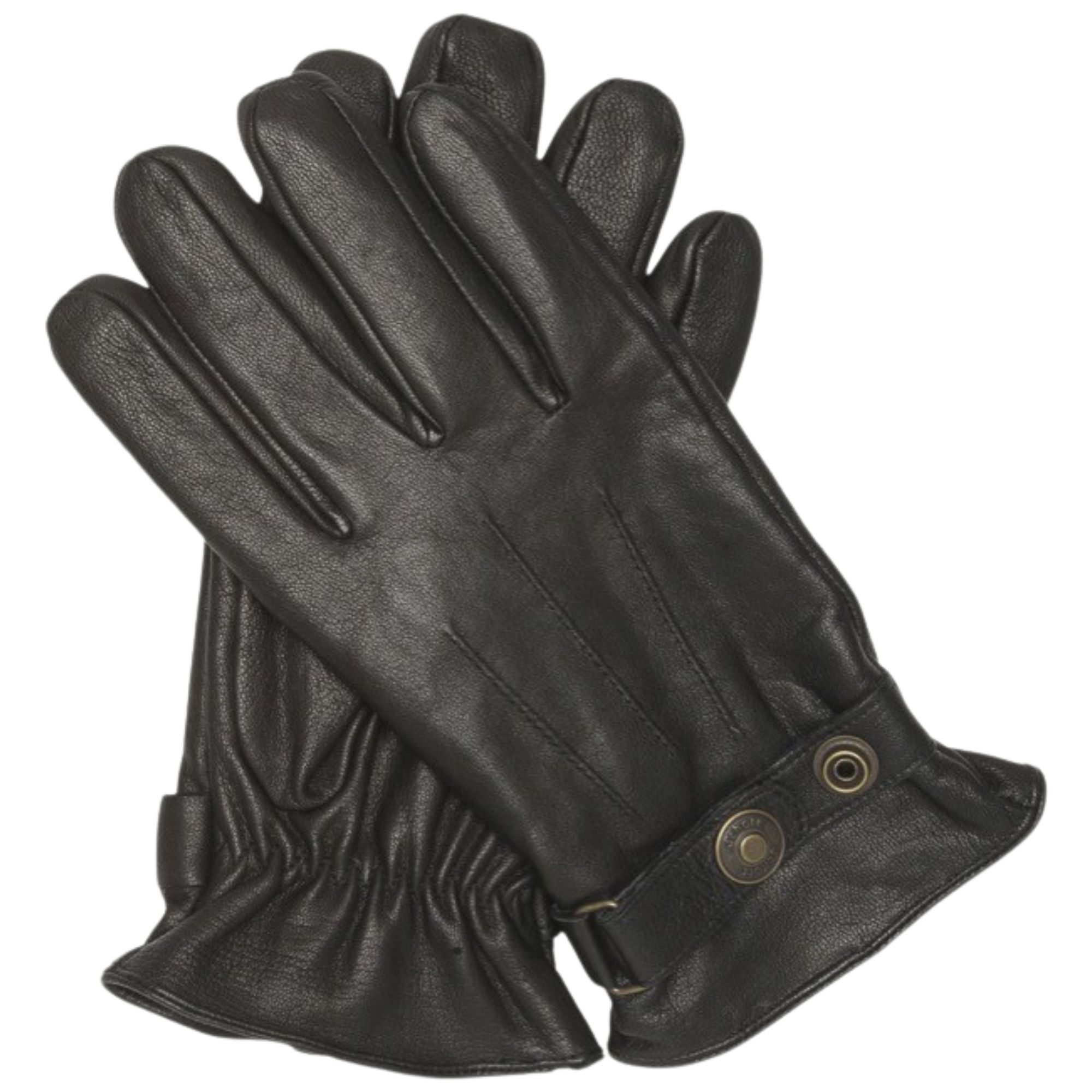 Schott NYC Leather Skin Gloves - Black