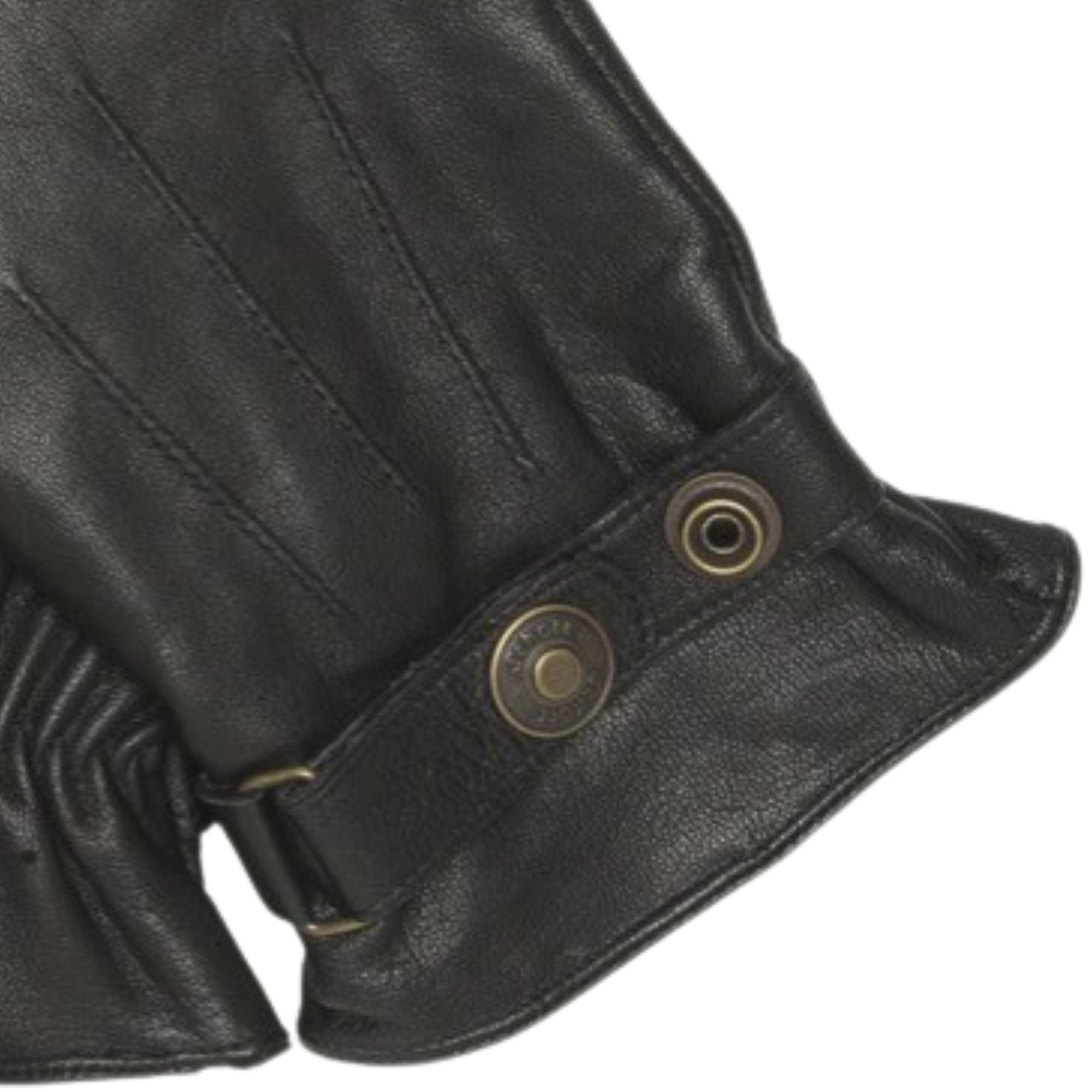 Schott NYC Leather Skin Gloves - Black