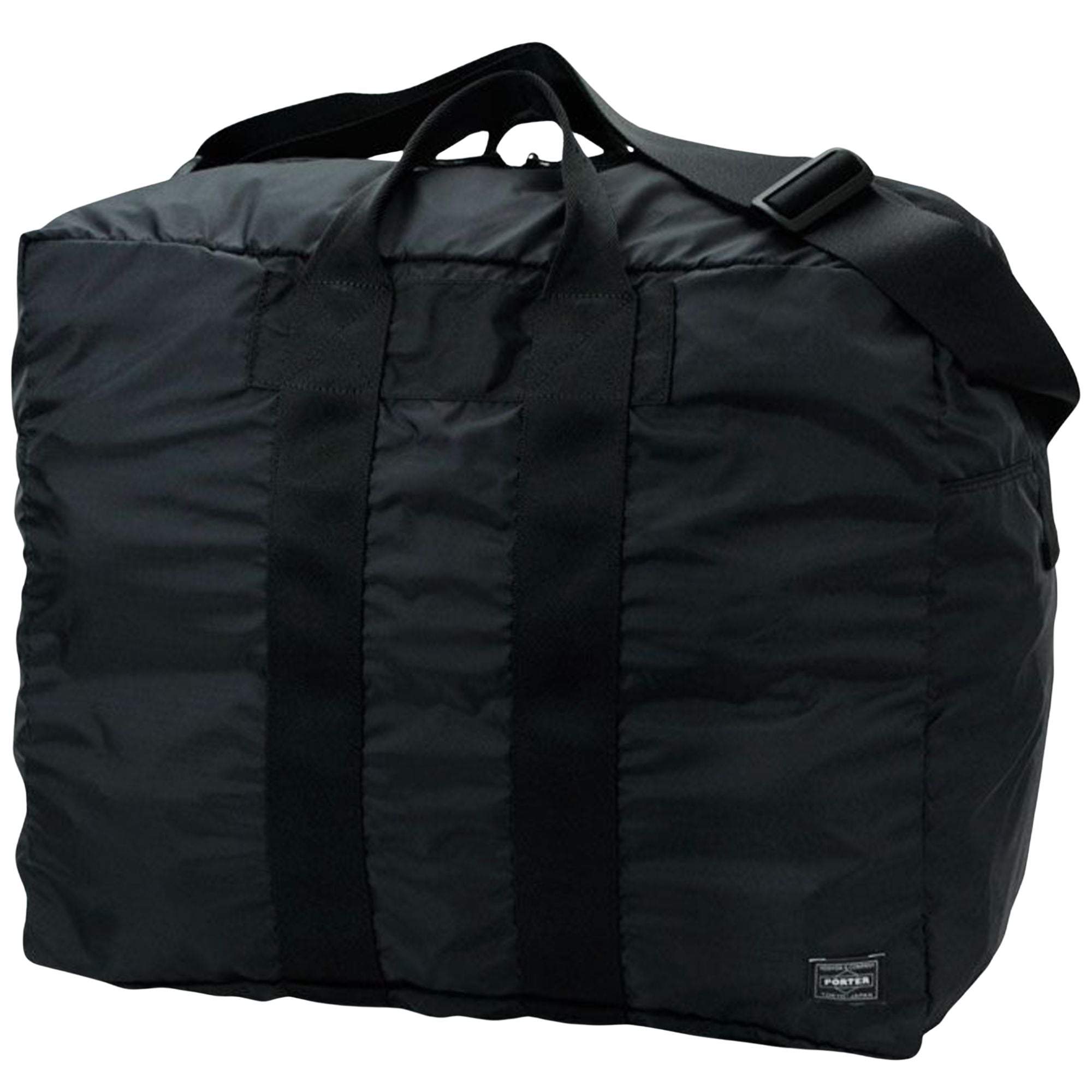 Porter-Yoshida & Co. 2 Way Duffle Bag - Black