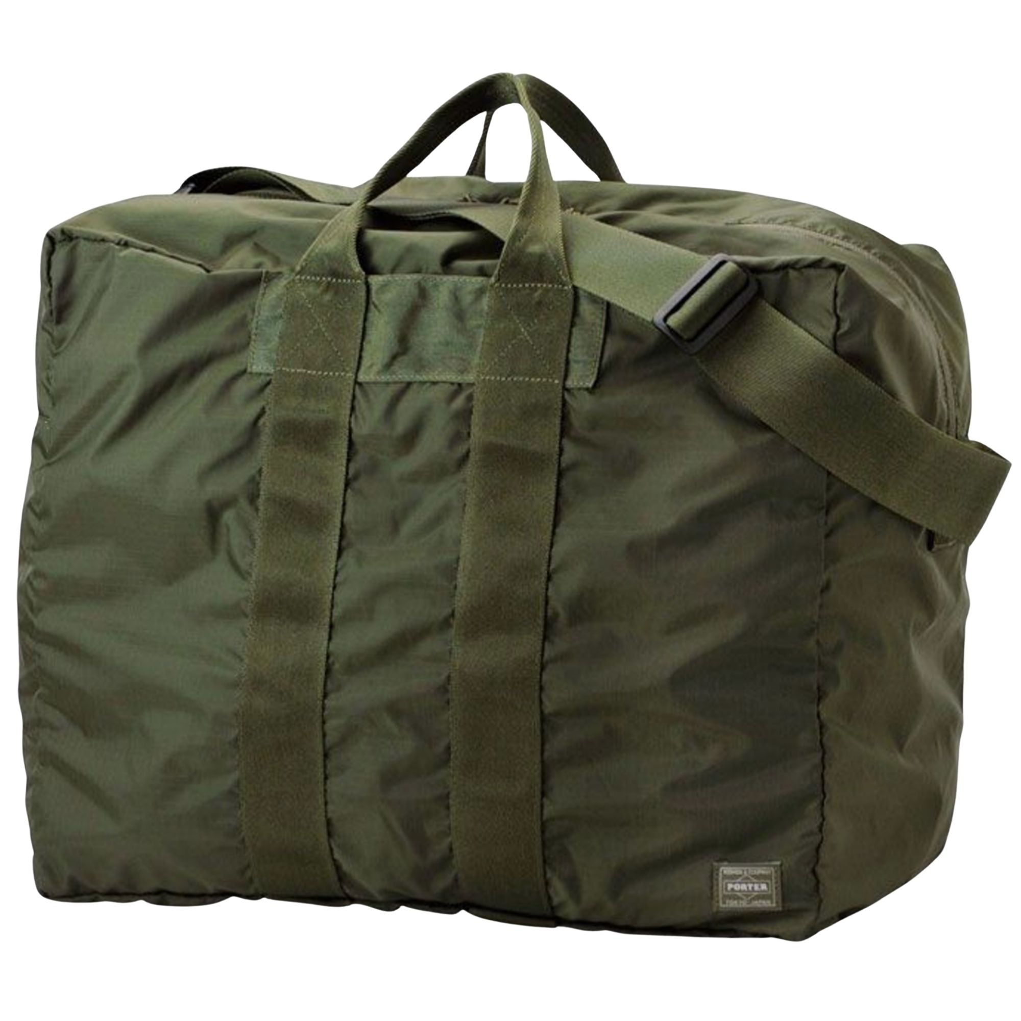 Porter-Yoshida & Co. 2 Way Duffle Bag - Olive Drab