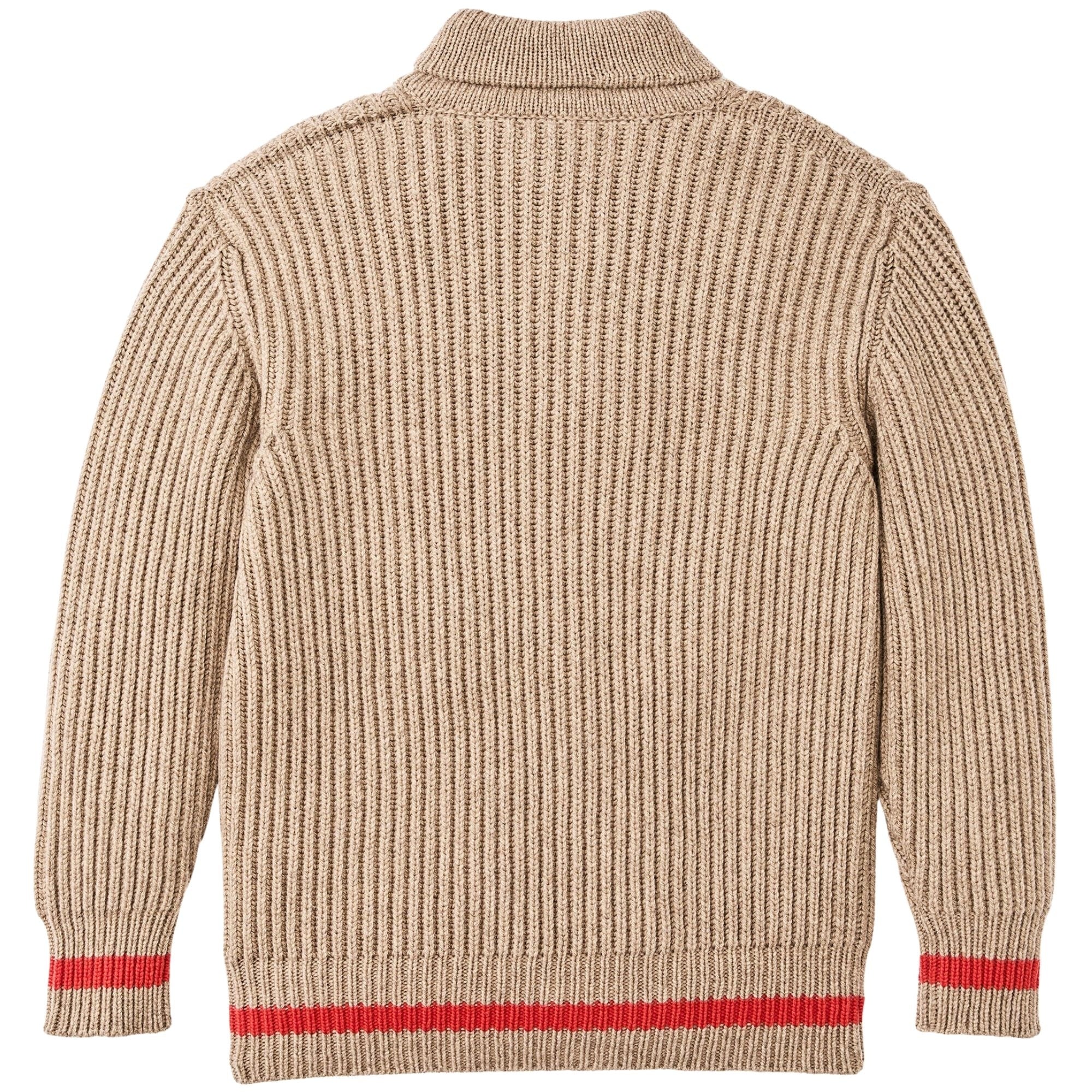 Filson Bristol Shawl Neck Sweater - Oatmeal