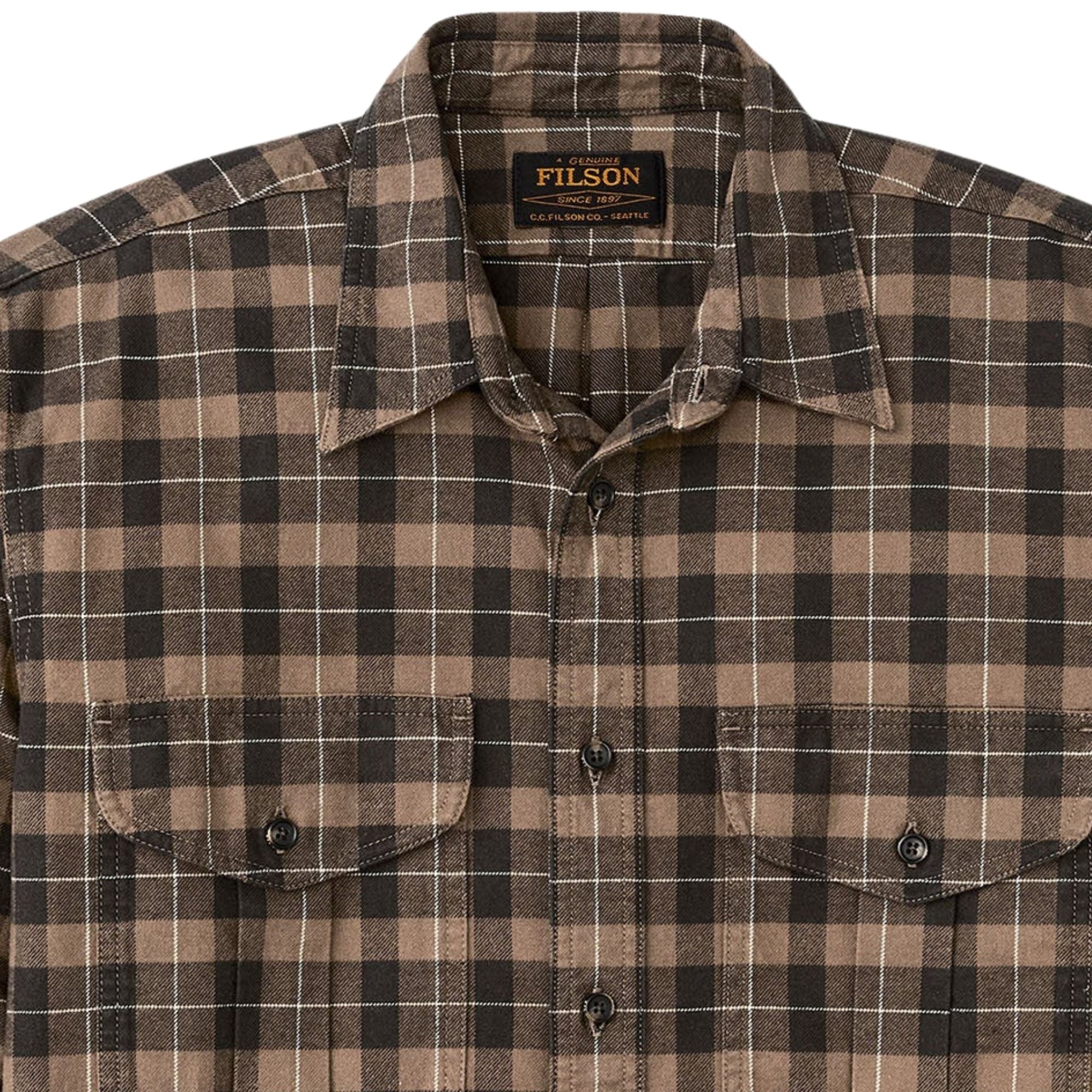 Filson Alaskan Guide Shirt - Brown