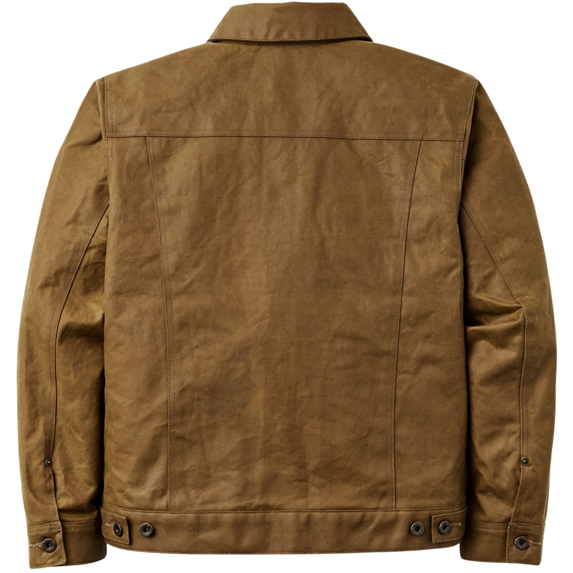 Filson Tin Cloth Short Lined Cruiser Jacket - Dark Tan