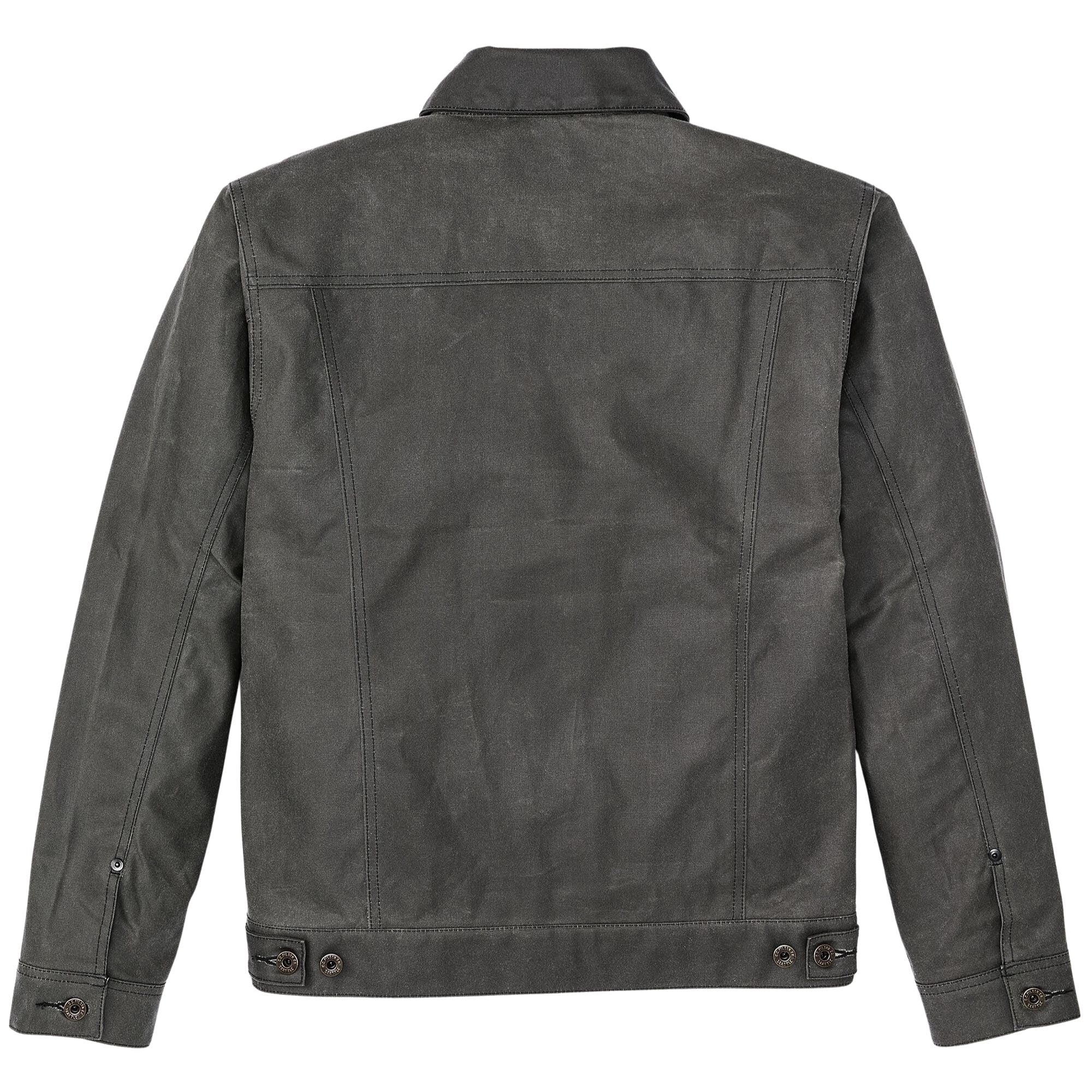 Filson Tin Cloth Short Lined Cruiser Jacket - Castor Grey