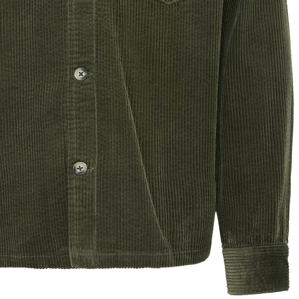 Solid Clothing Ingvi Cord Shirt - Ivy Green