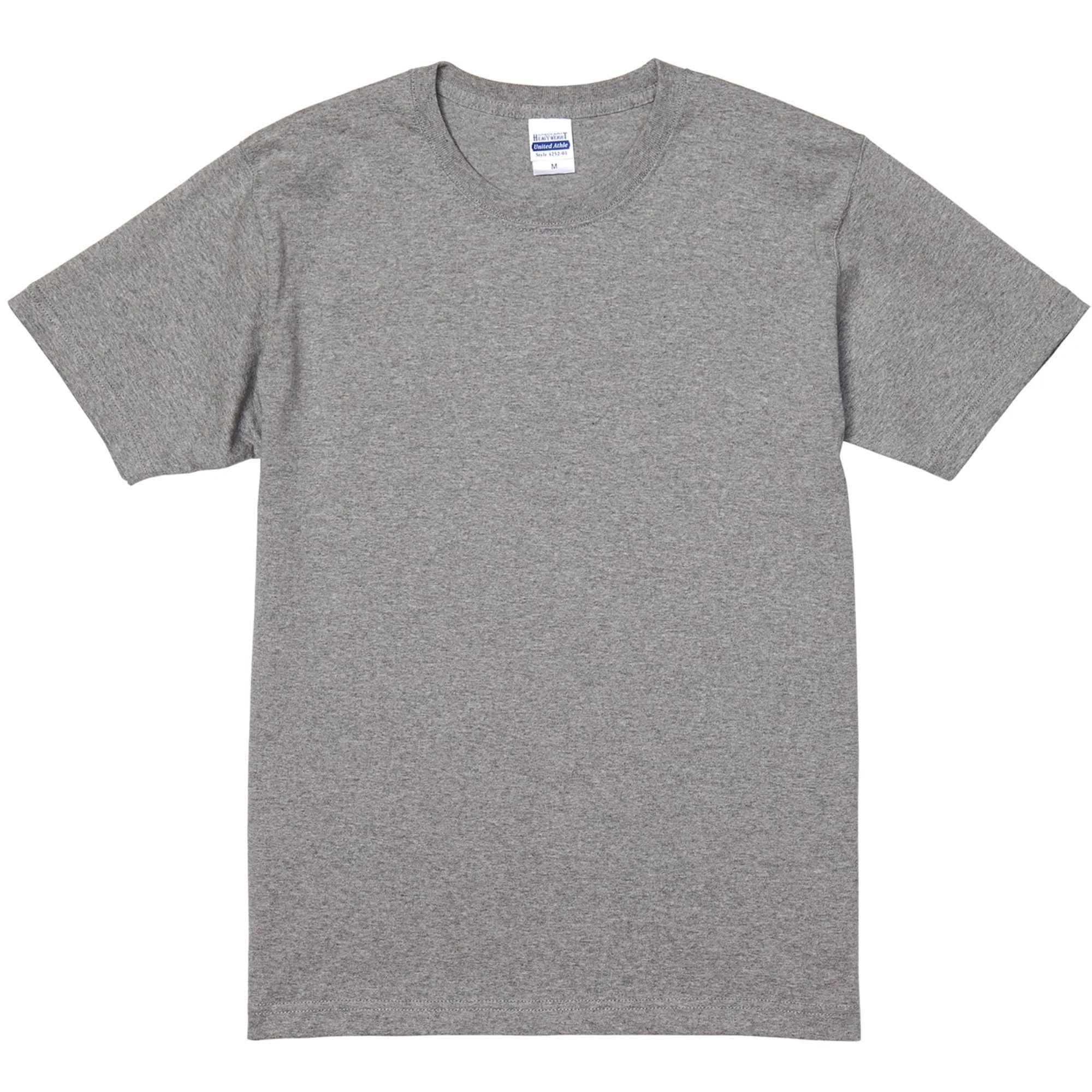United Athle Authentic Super Heavyweight 7.1oz T-Shirt - Grey