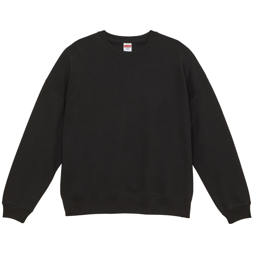 10.0oz Big Silhouette Crew Neck Sweatshirt - Black